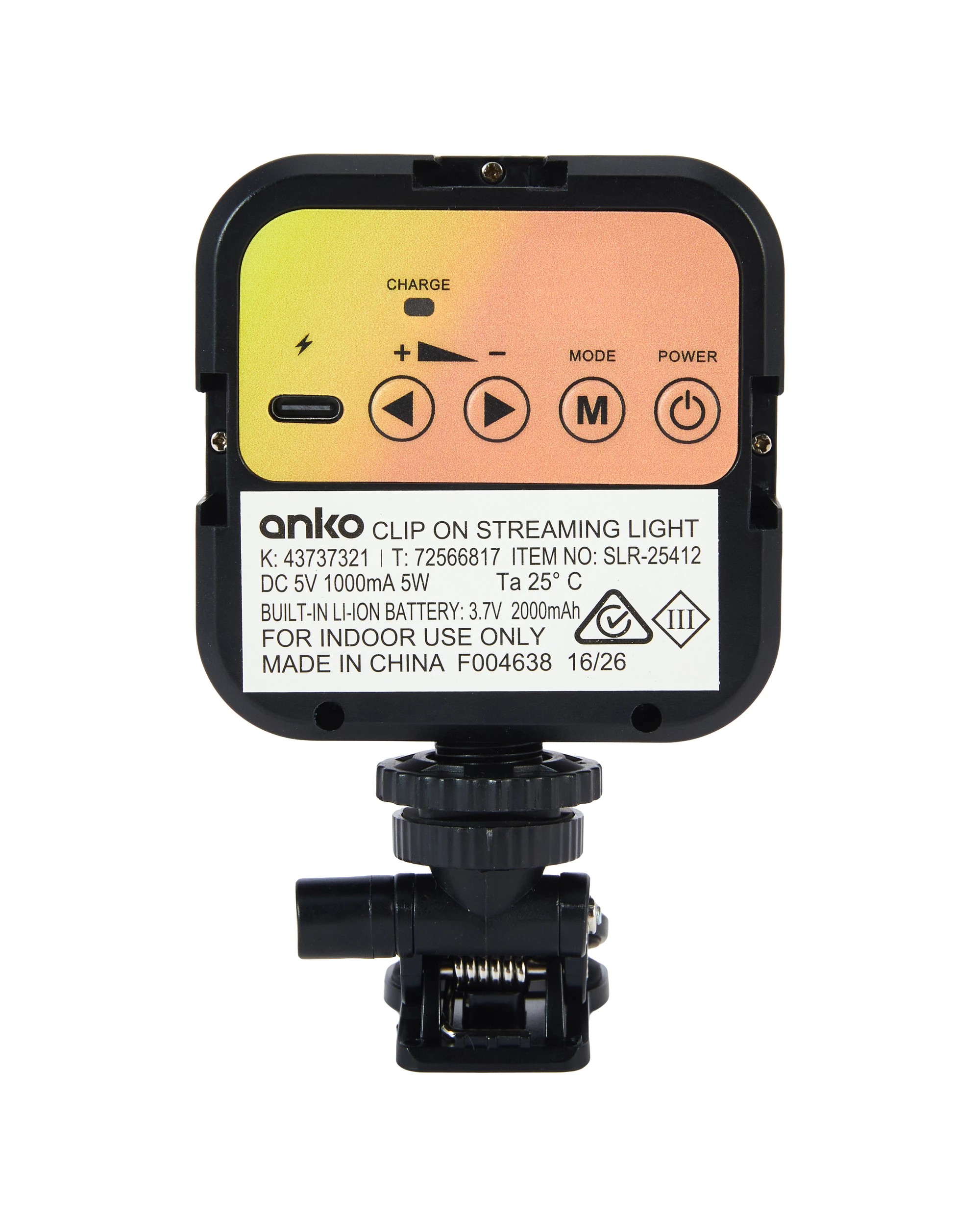 4 Clip-On Streaming Light, 4 of 10