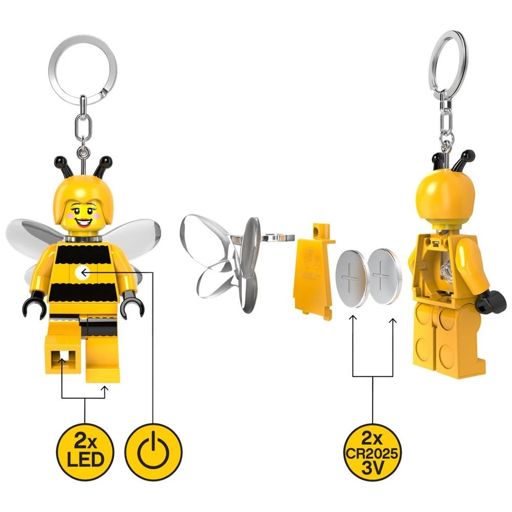 5 Lego Bumble Bee LEDLITE Keyring, 5 of 6