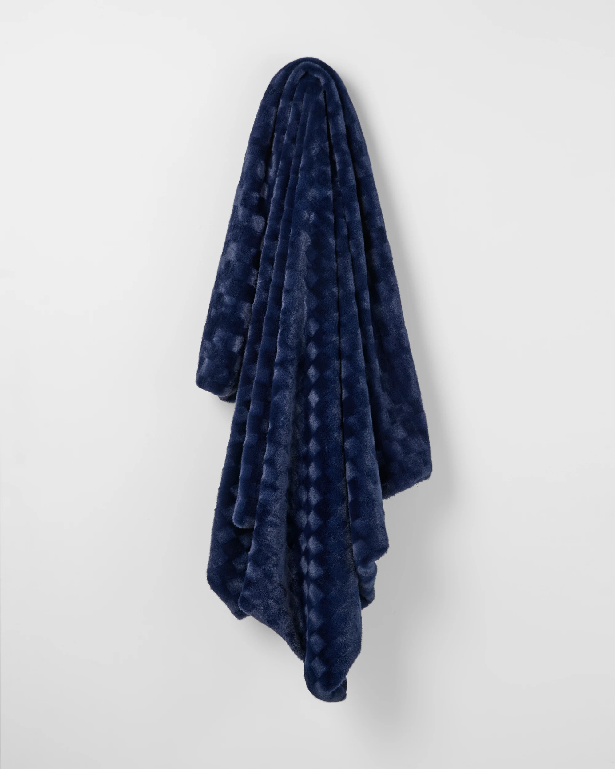 3 Target Ziggy Check Throw - Queen Bed - Blue, 3 of 3