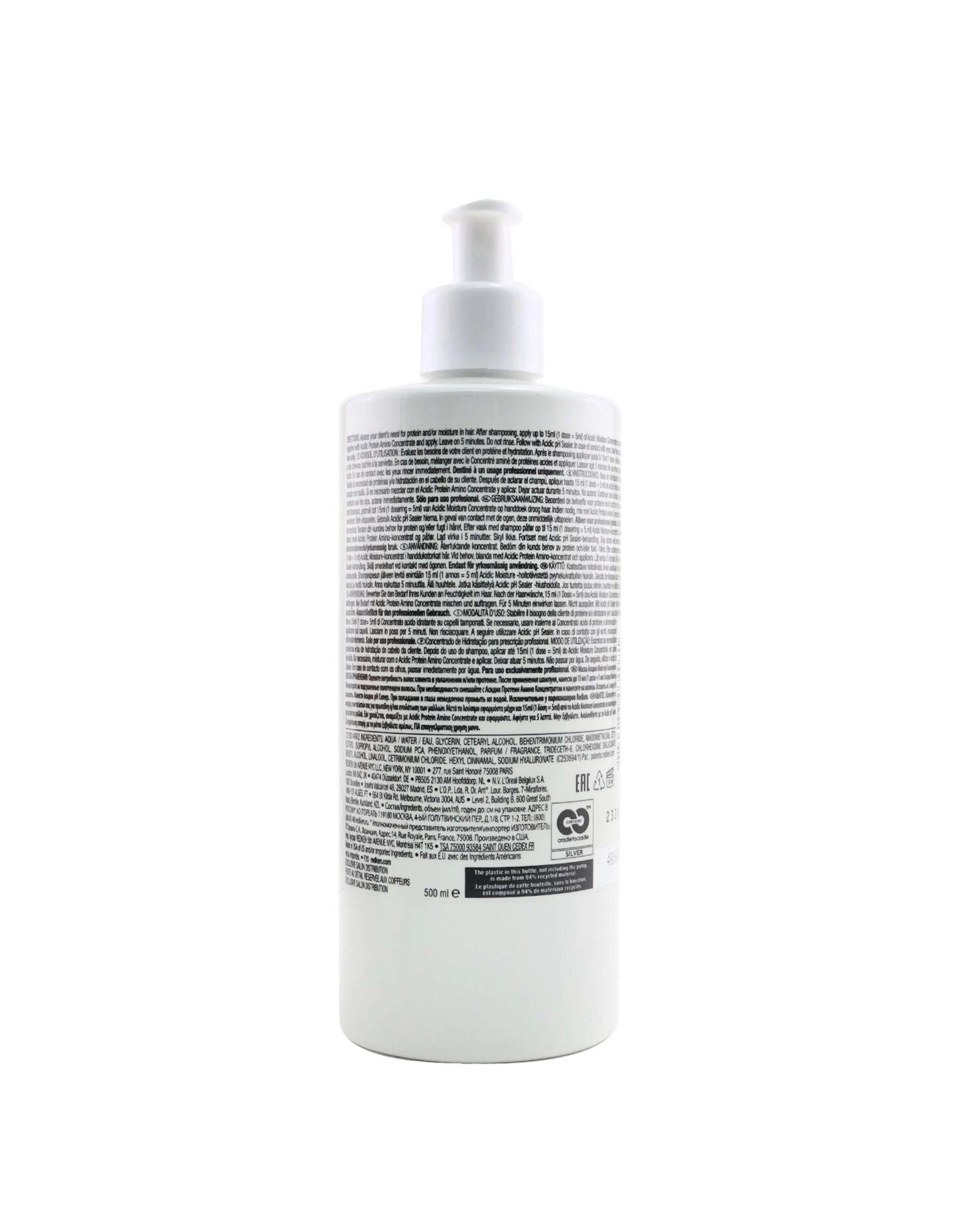3 Redken Acidic Moisture Concentrate  500ml/16.9oz, 3 of 3