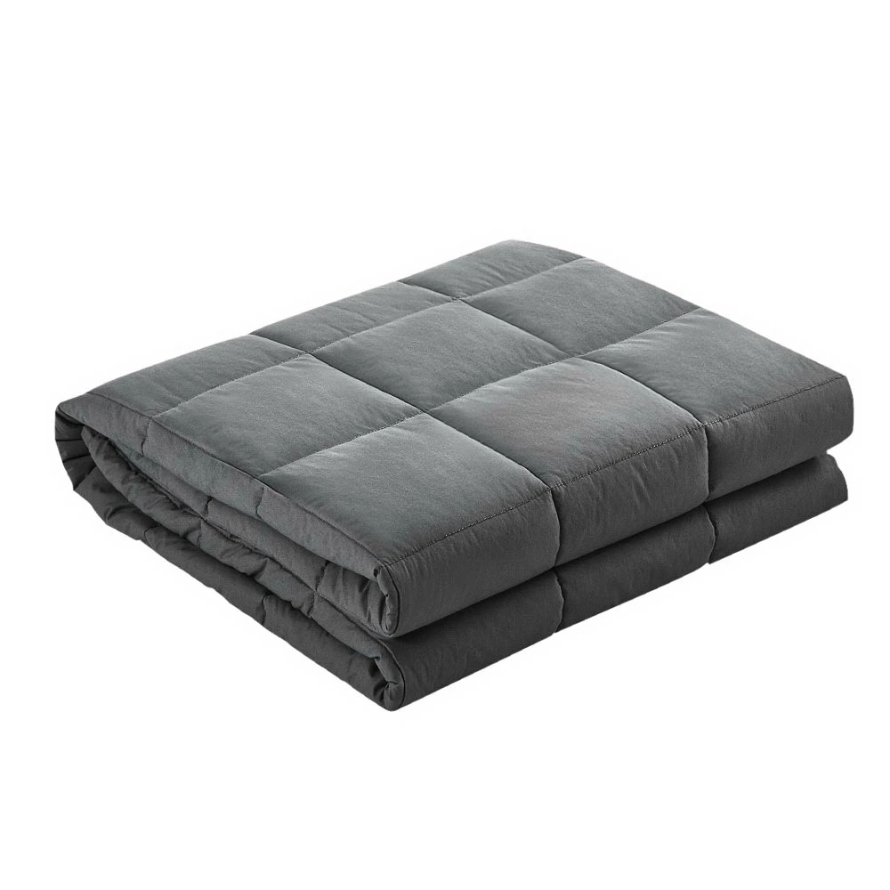 1 Giselle Weighted Blanket 5KG Adult - Grey, 1 of 7