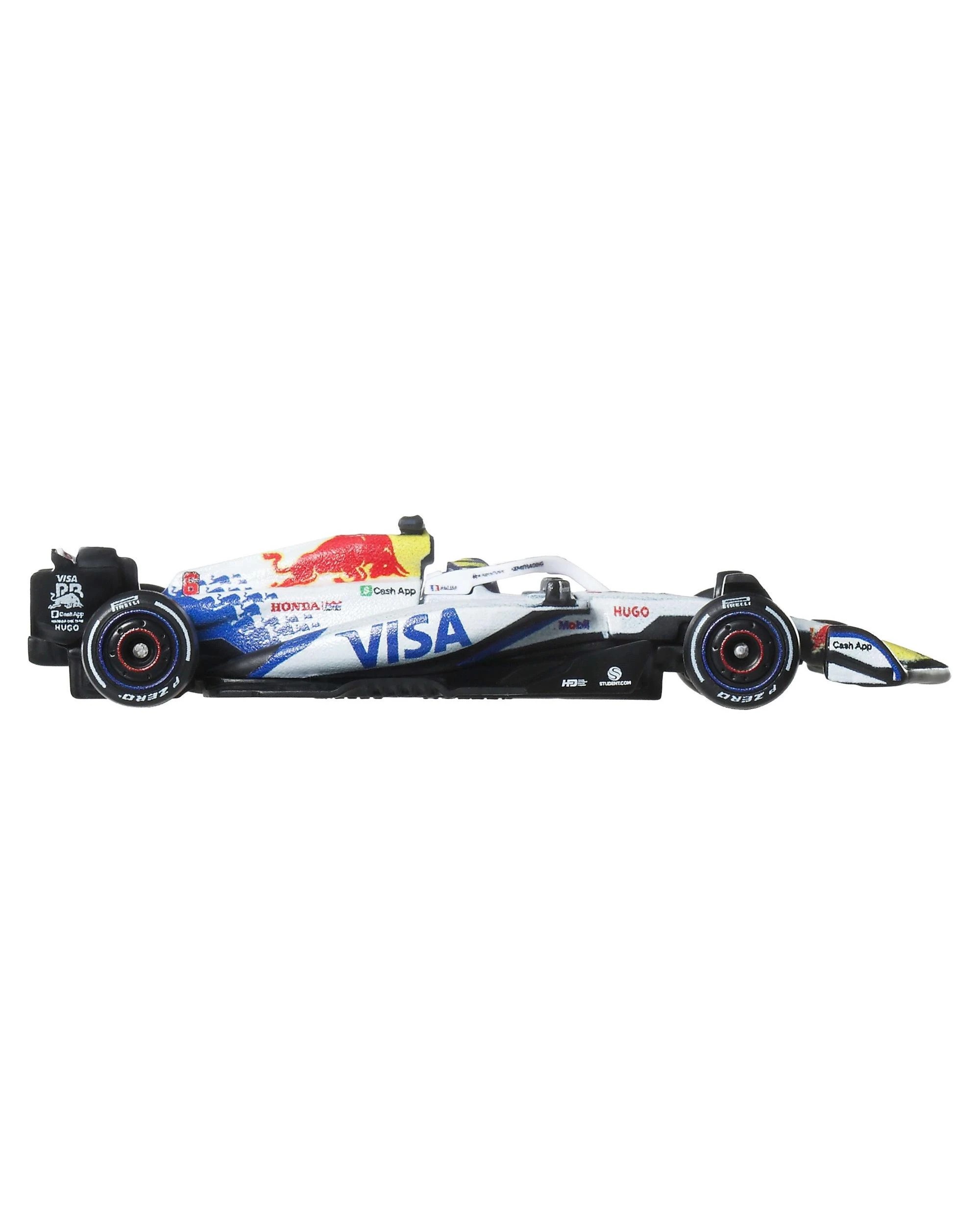 4 Hot Wheels Premium Formula 1 2025 Visa Cash App Racing Bulls Formula One Team #6 Isack Hadjar Diecast Vehicle, 4 of 6