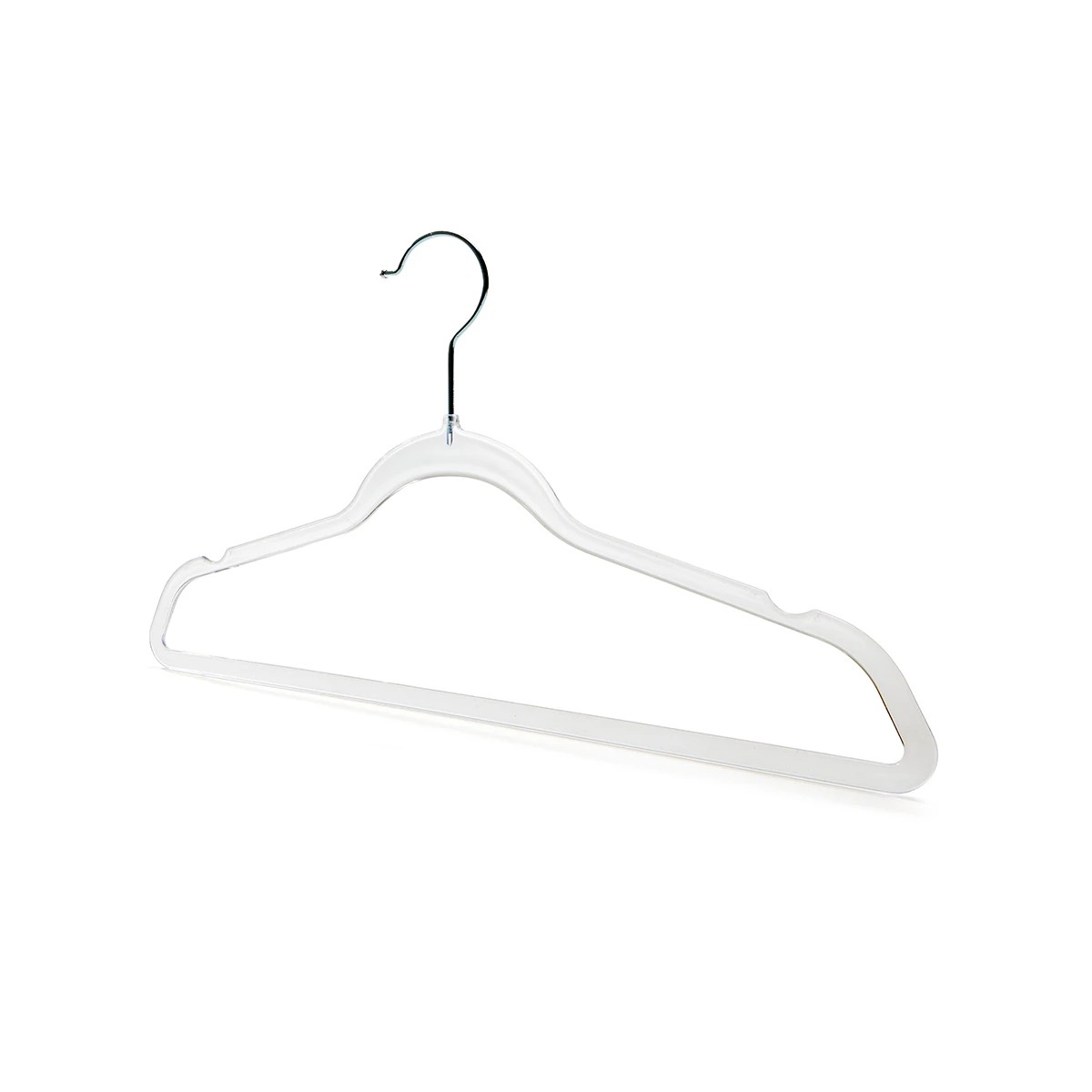 1 12 Pack Clear Hangers, 1 of 7