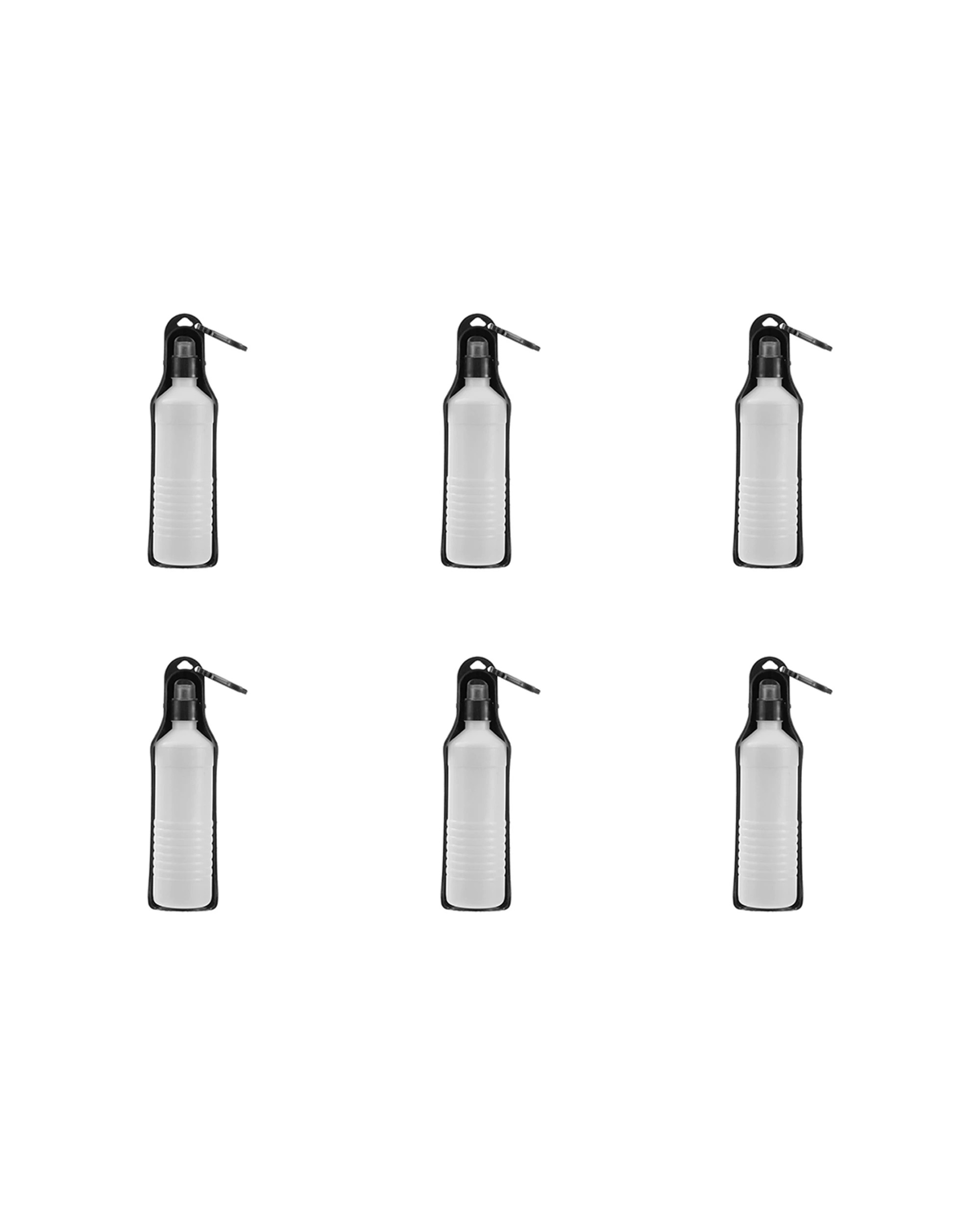 1 Paws And Claws 6pk Pet Dog Cat Travel Water Bottle 500ml - Multi, 1 of 9