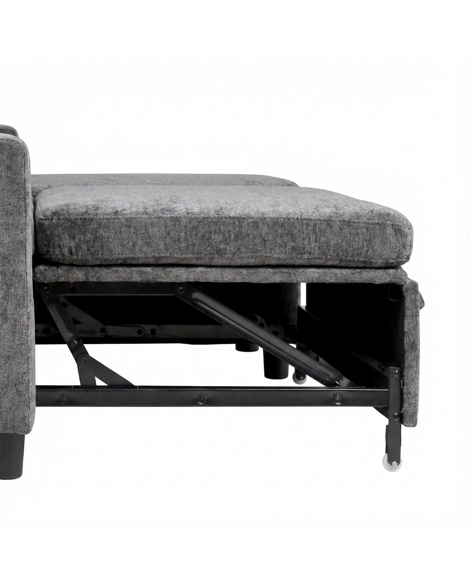 7 Advwin 194cm L Shape Convertible Sleeper Sofa Bed w/ Storage Chaise - Grey, 7 of 10