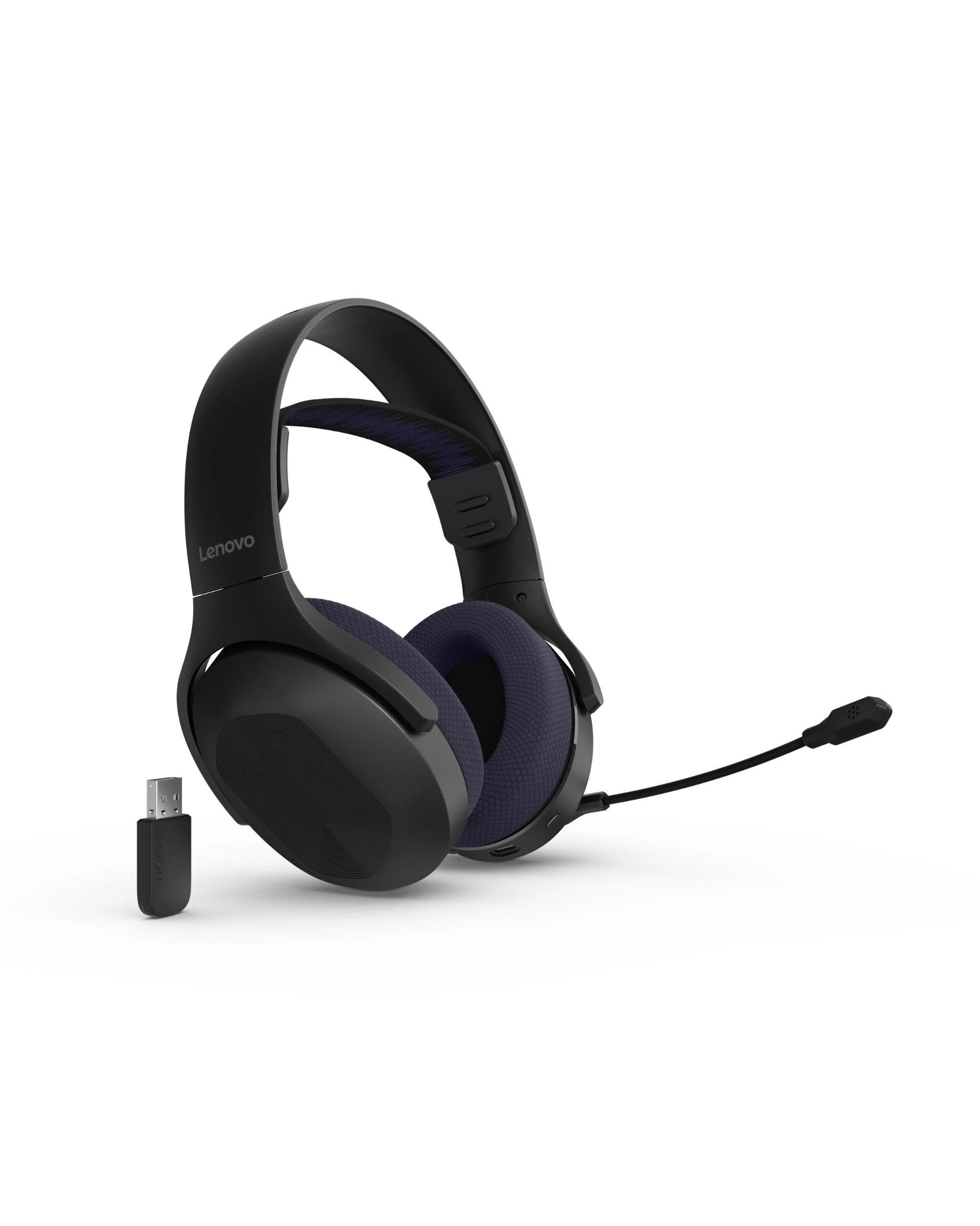 3 Lenovo Legion H410 Wireless Gaming Headset - Black, 3 of 10