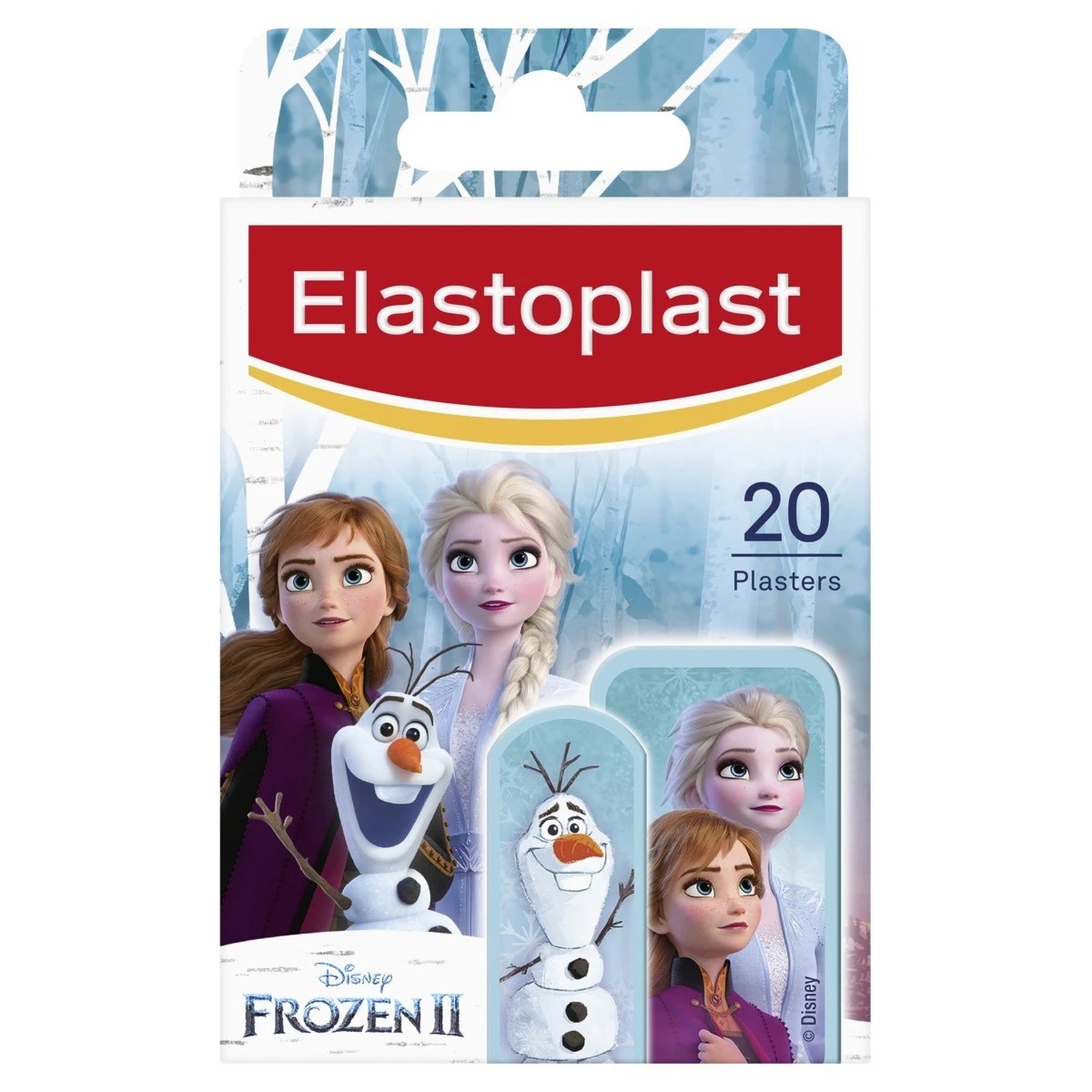 1 20 Pack Disney Frozen II Elastoplast Plasters, 1 of 8