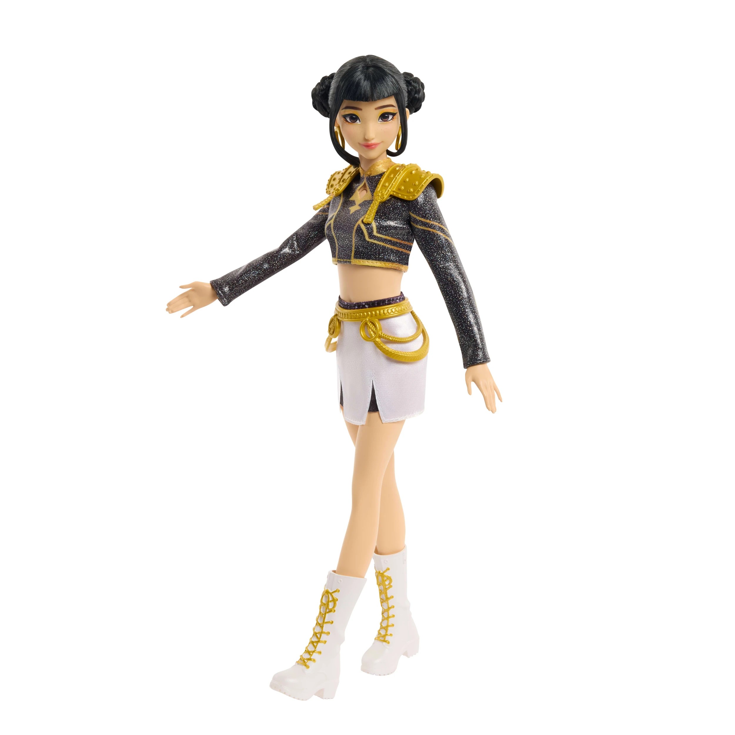 3 KPop Demon Hunters HUNTR/X Zoey Golden Singing Doll, 3 of 6
