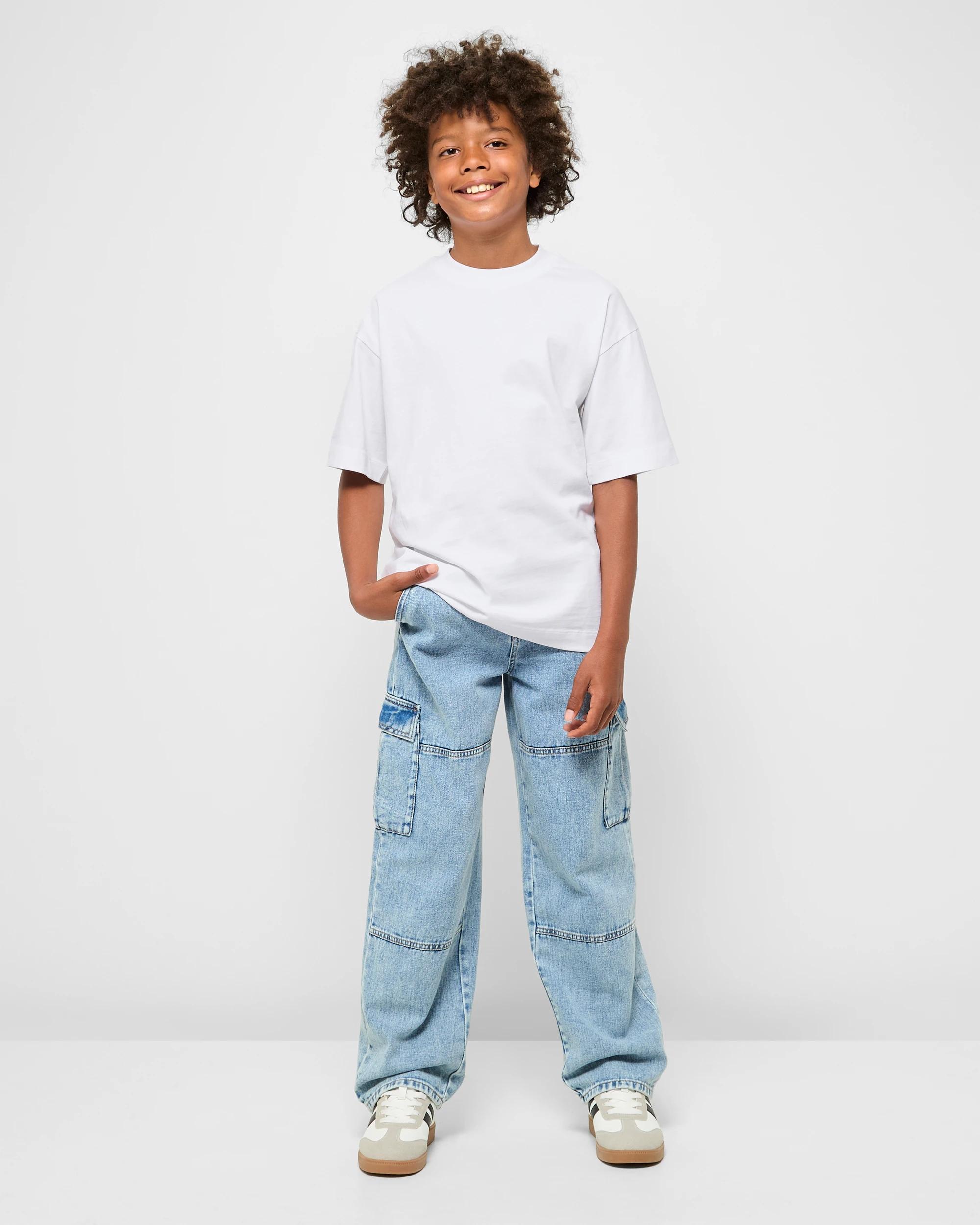 2 Target Australian Cotton Oversize T-shirt WHITE, 2 of 6