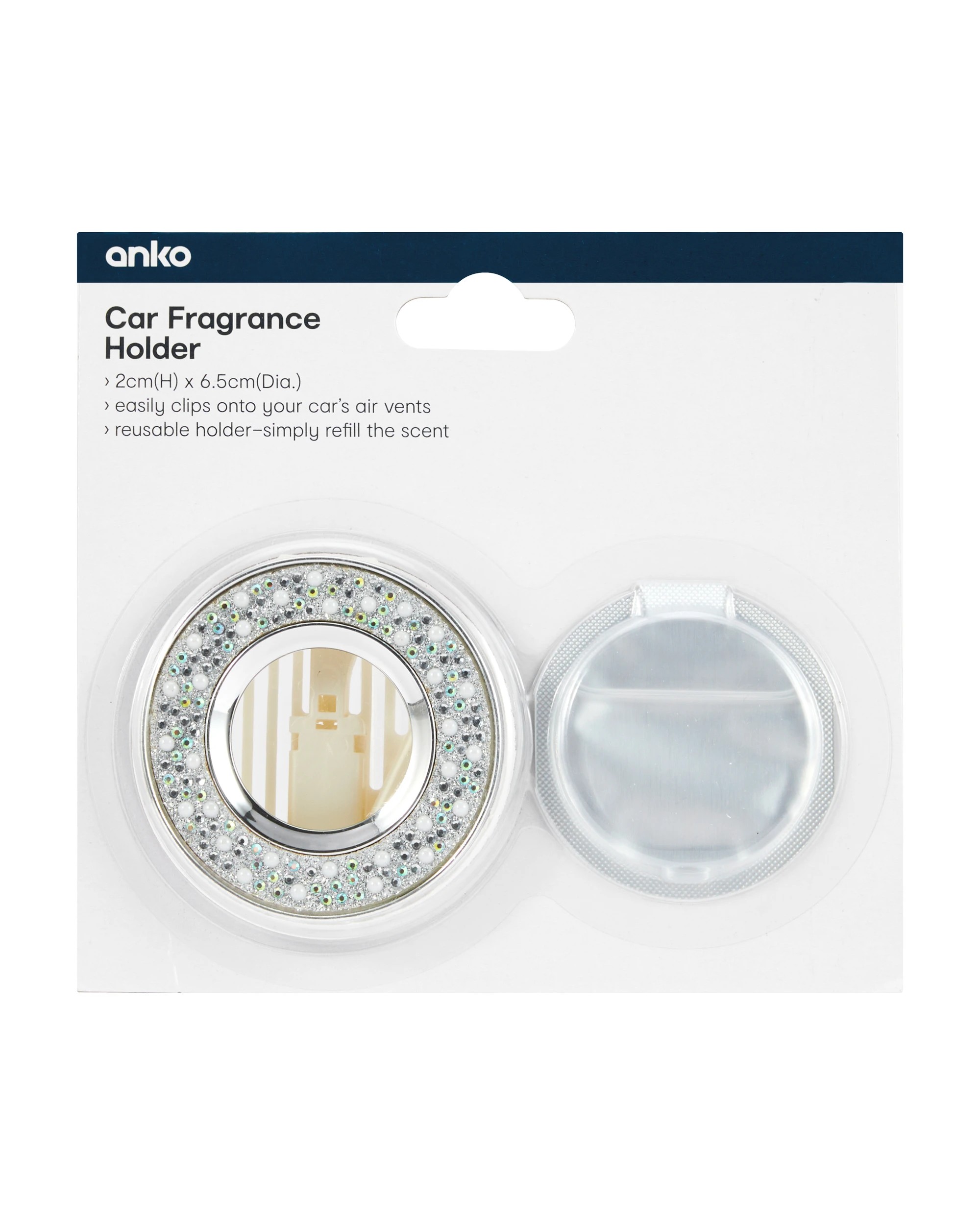 7 Car Fragrance Holder - Diamante, 7 of 7