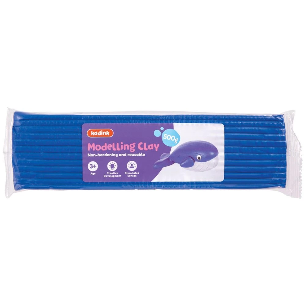 1 Kadink Modelling Clay 500g Blue, 1 of 2