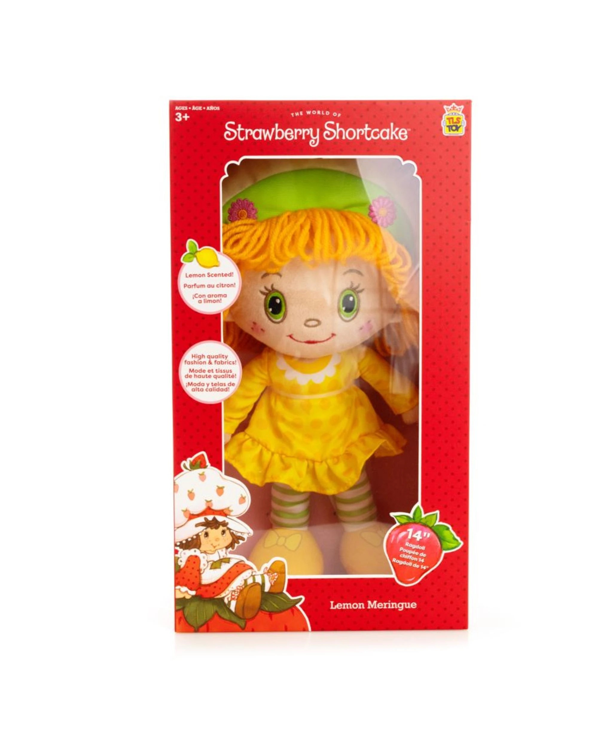 8 Strawberry Shortcake Lemon Meringue 14 inch Ragdoll Plush, 8 of 9