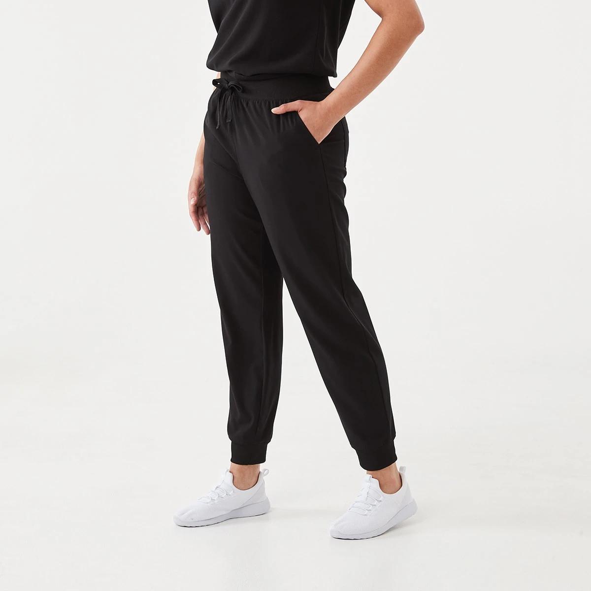 2 Work Jogger Scrub Pants BLACK, 2 of 7