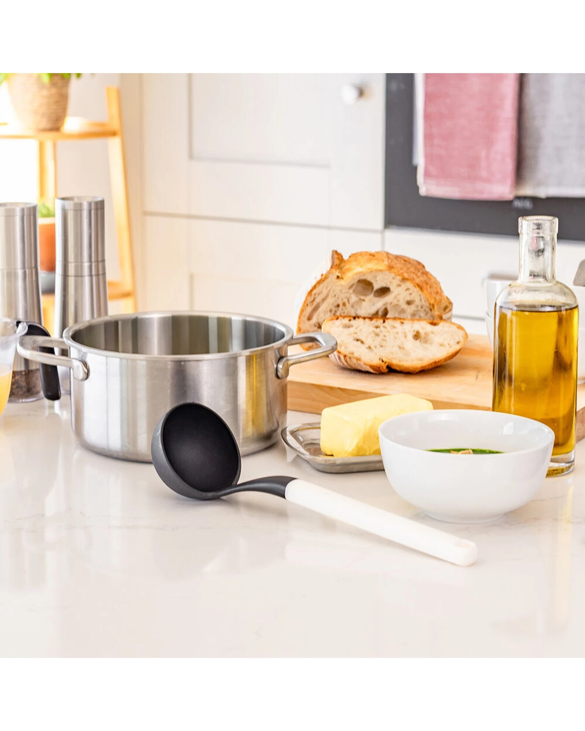 4 KitchenAid Classic Nylon Serving Ladle 2PK Heat Resistant Ergonomic Handle - Multi, 4 of 6