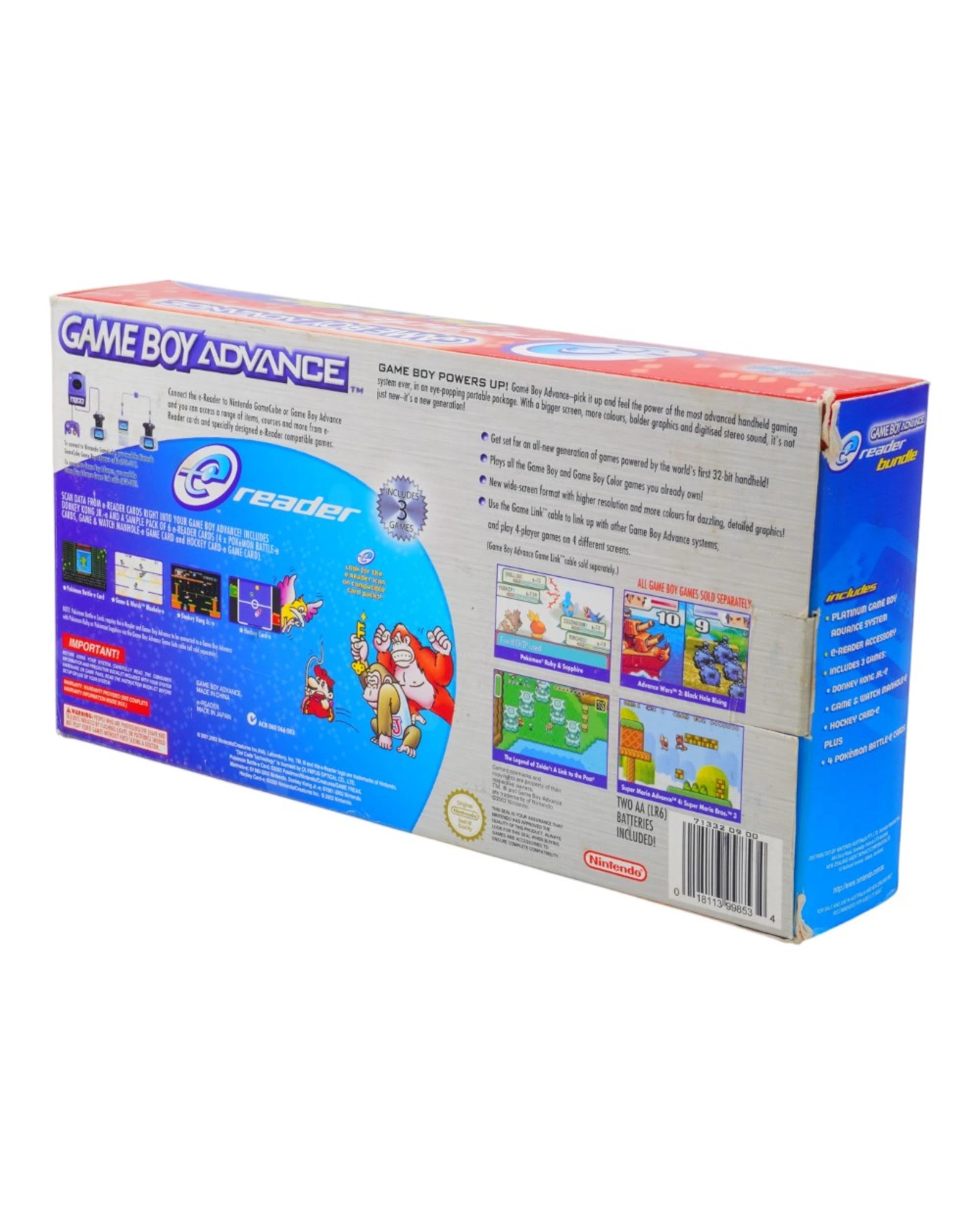 7 Nintendo Game Boy Advance Platnium E Reader Bundle - Silver, 7 of 7