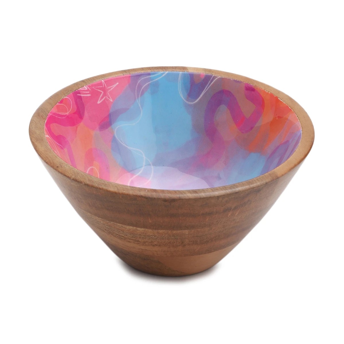 2 2 Pack Rachael Sarra Flourish Small Enamel Bowls, 2 of 6