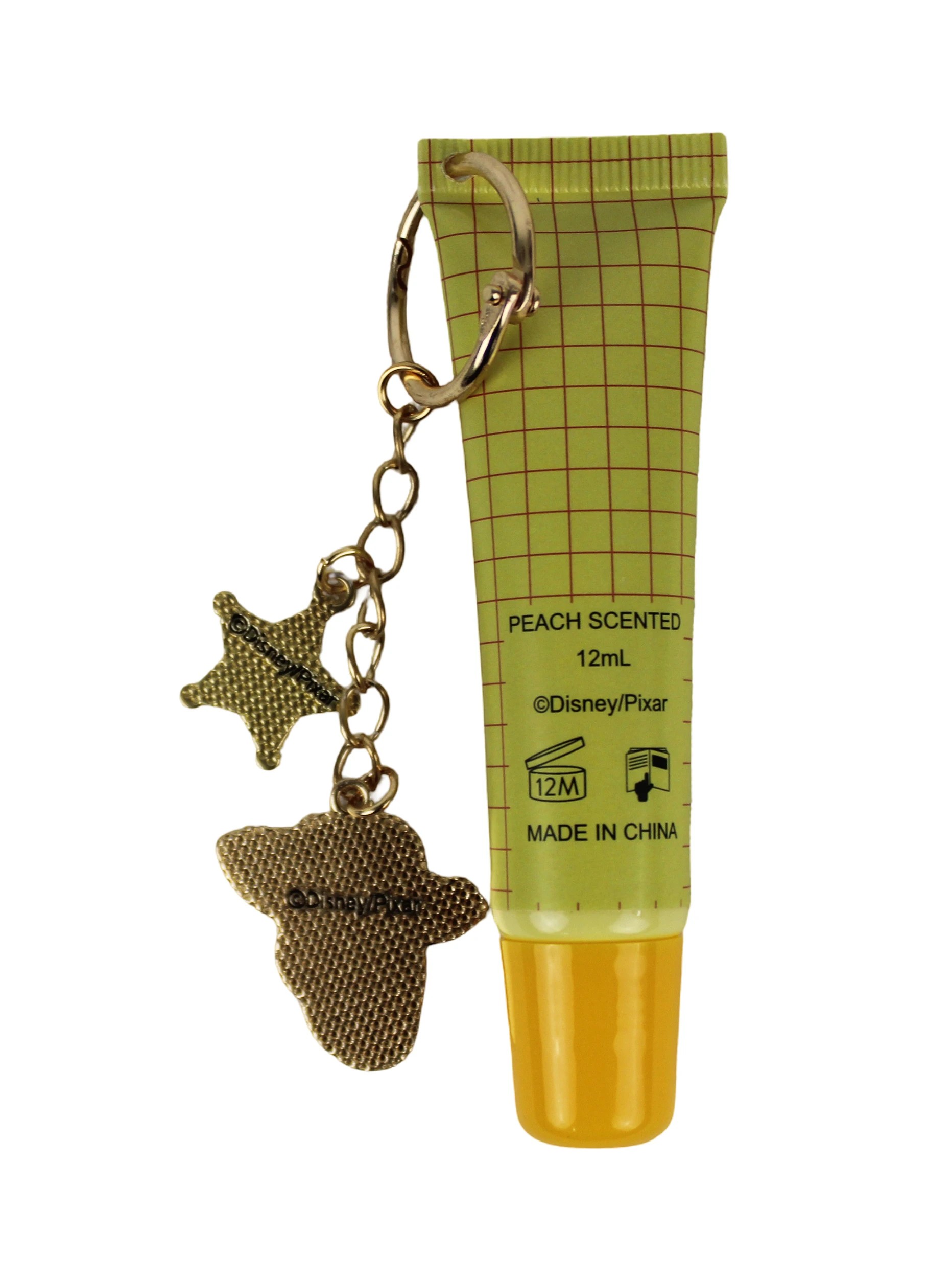 4 Disney Pixar Toy Story Lip Gloss Keychain 12ml - Peach Scented, 4 of 4
