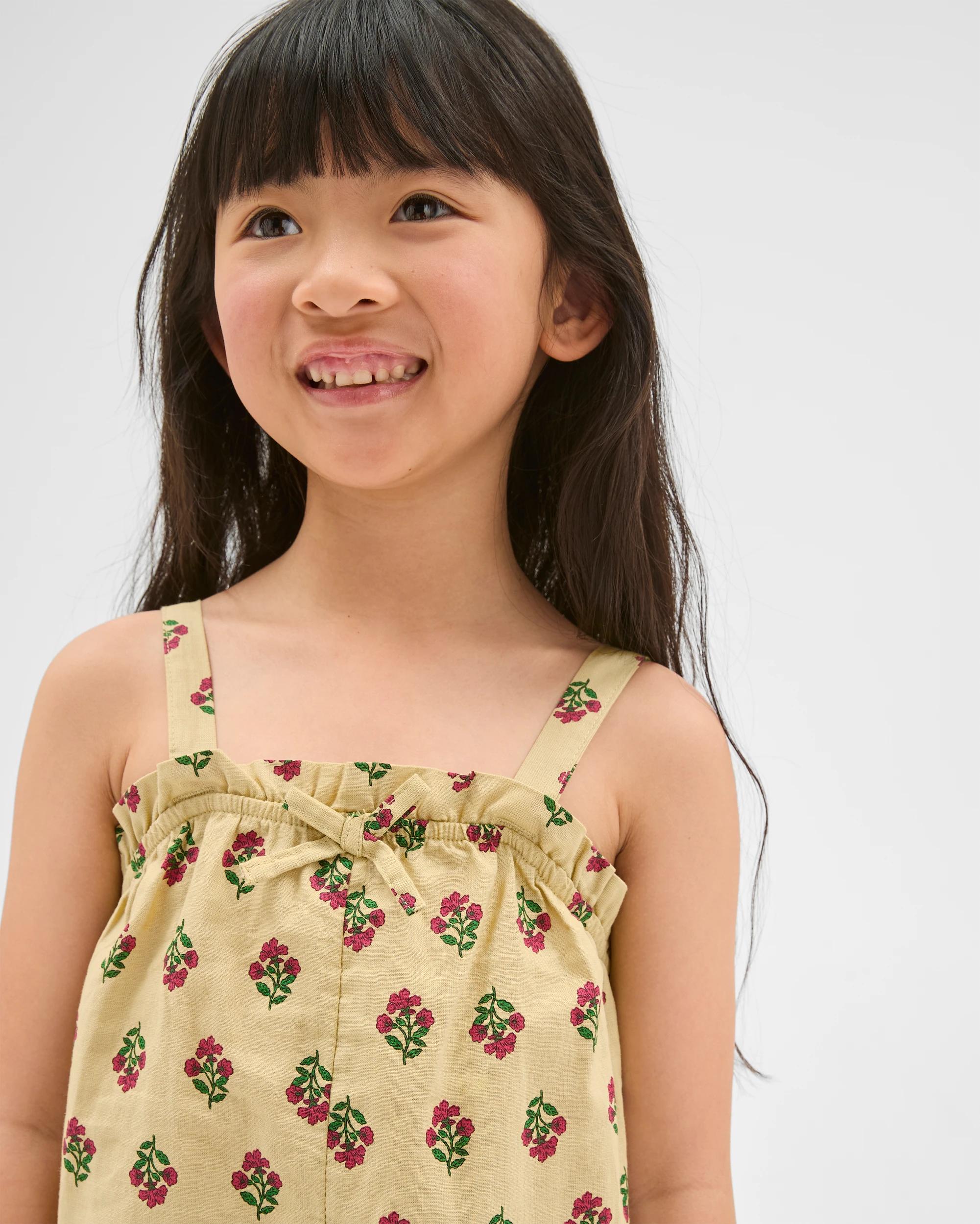 4 Target Kids Australian Cotton Blend Jumpsuit STAMP ALL OVER PRINT GREEN, 4 of 4