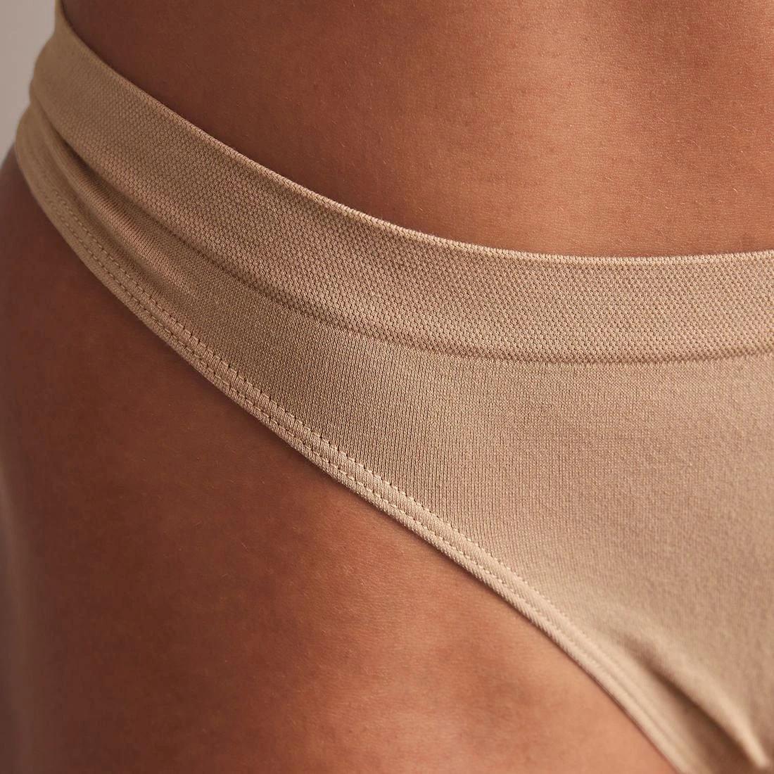 2 Target 2 Pack Cotton Seamfree G-String Briefs LATTE BROWN, 2 of 6