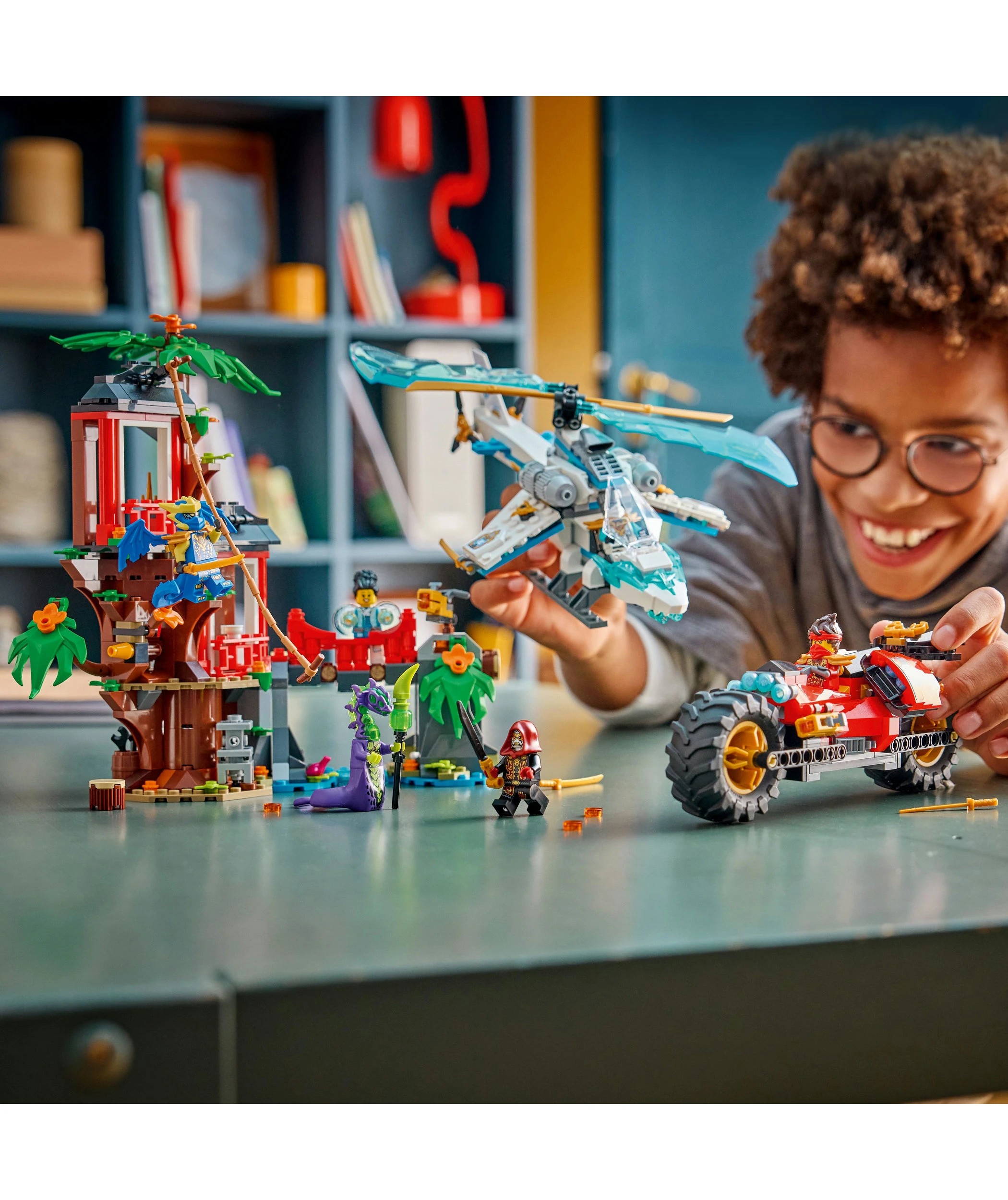 8 LEGO NINJAGO Ninja Vehicle Tree House Battle 71857, 8 of 10