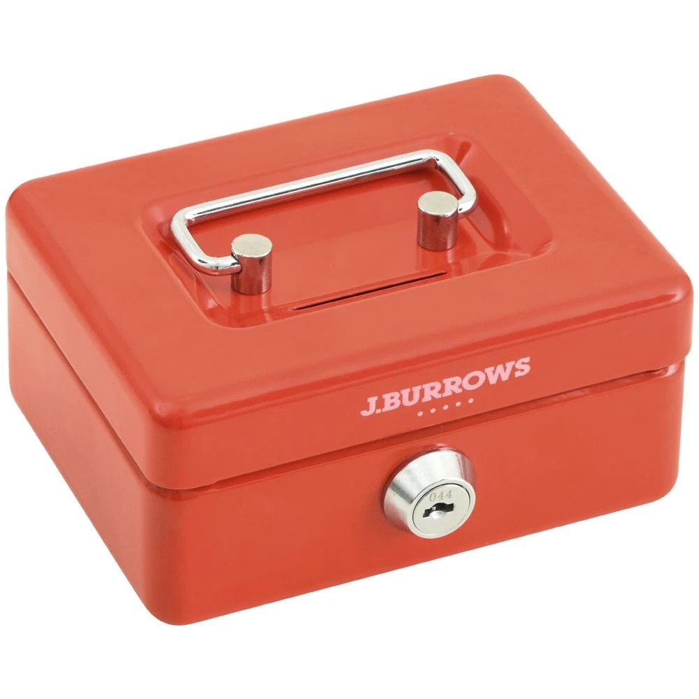 3 J.Burrows Mini Cash Box Red, 3 of 4