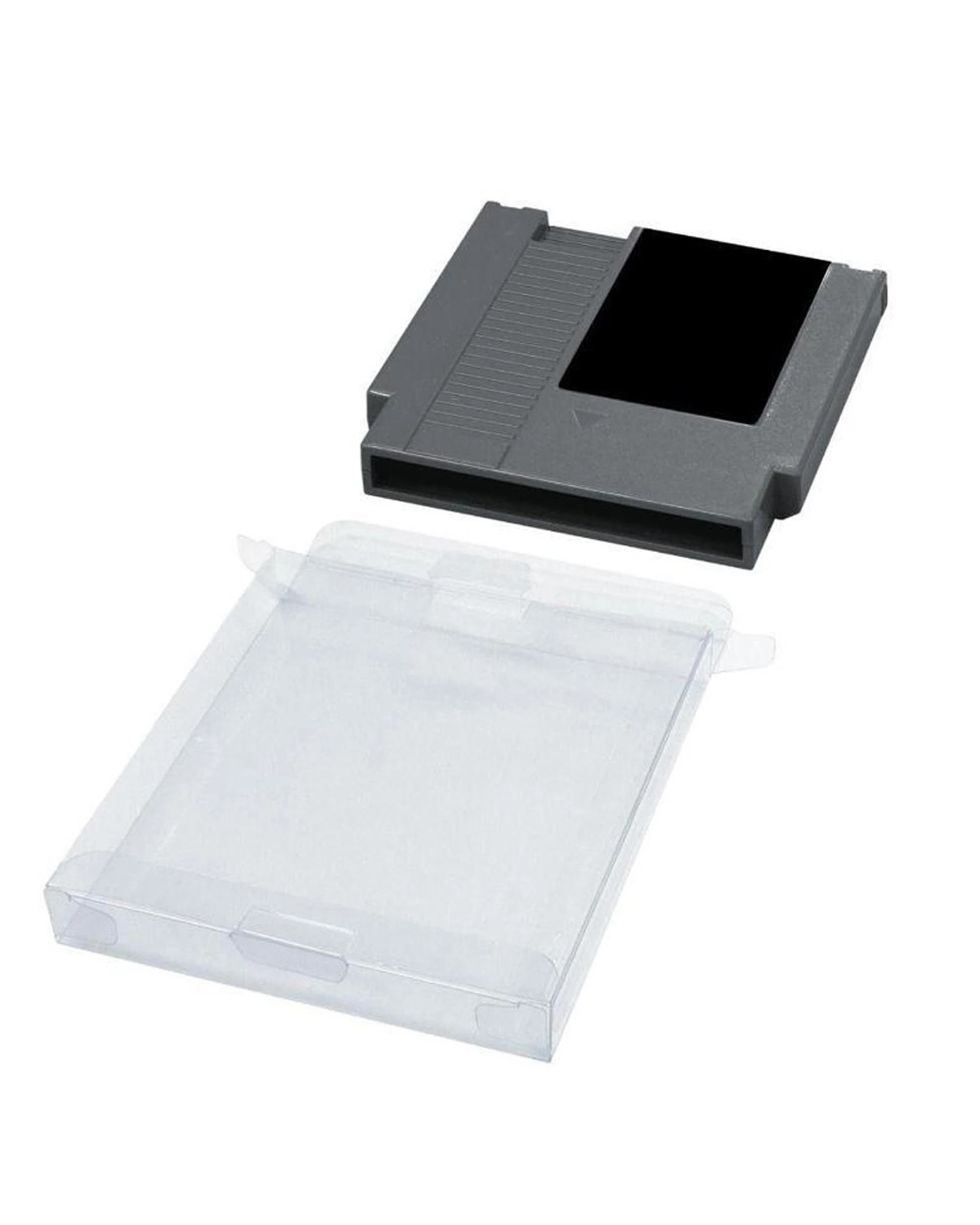 1 RepairBox Plastic Box Cartridge Protector For NES - 10Pack, 1 of 2