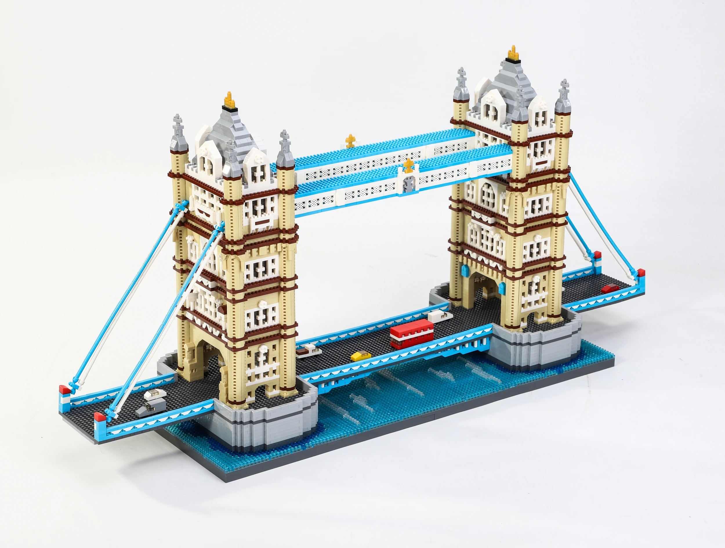4 7853 Piece Mini Blocks Building Series: Tower Bridge, 4 of 8