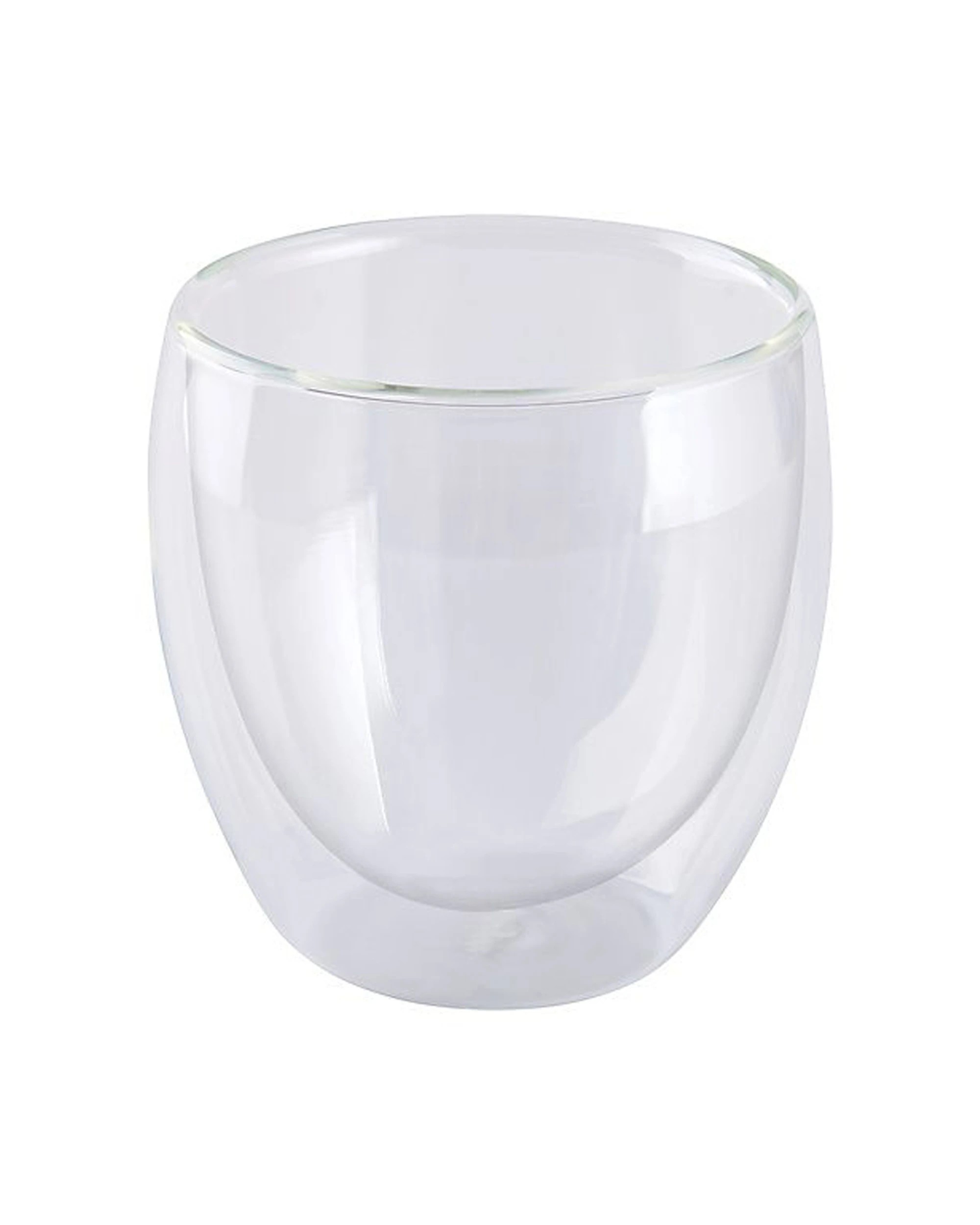 4 Maxwell & Williams 8pc Blend Double Wall Glass Cups 250ml Drinkware Set
 - Plain, 4 of 4