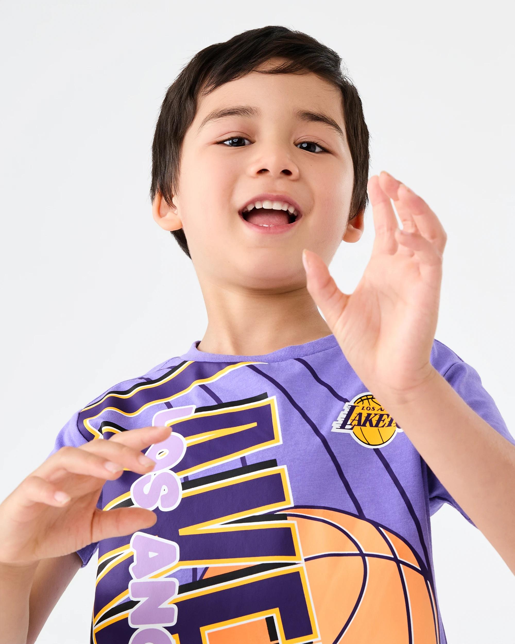 5 Official NBA Kids T-shirt Lkrs 7d4x, 5 of 7