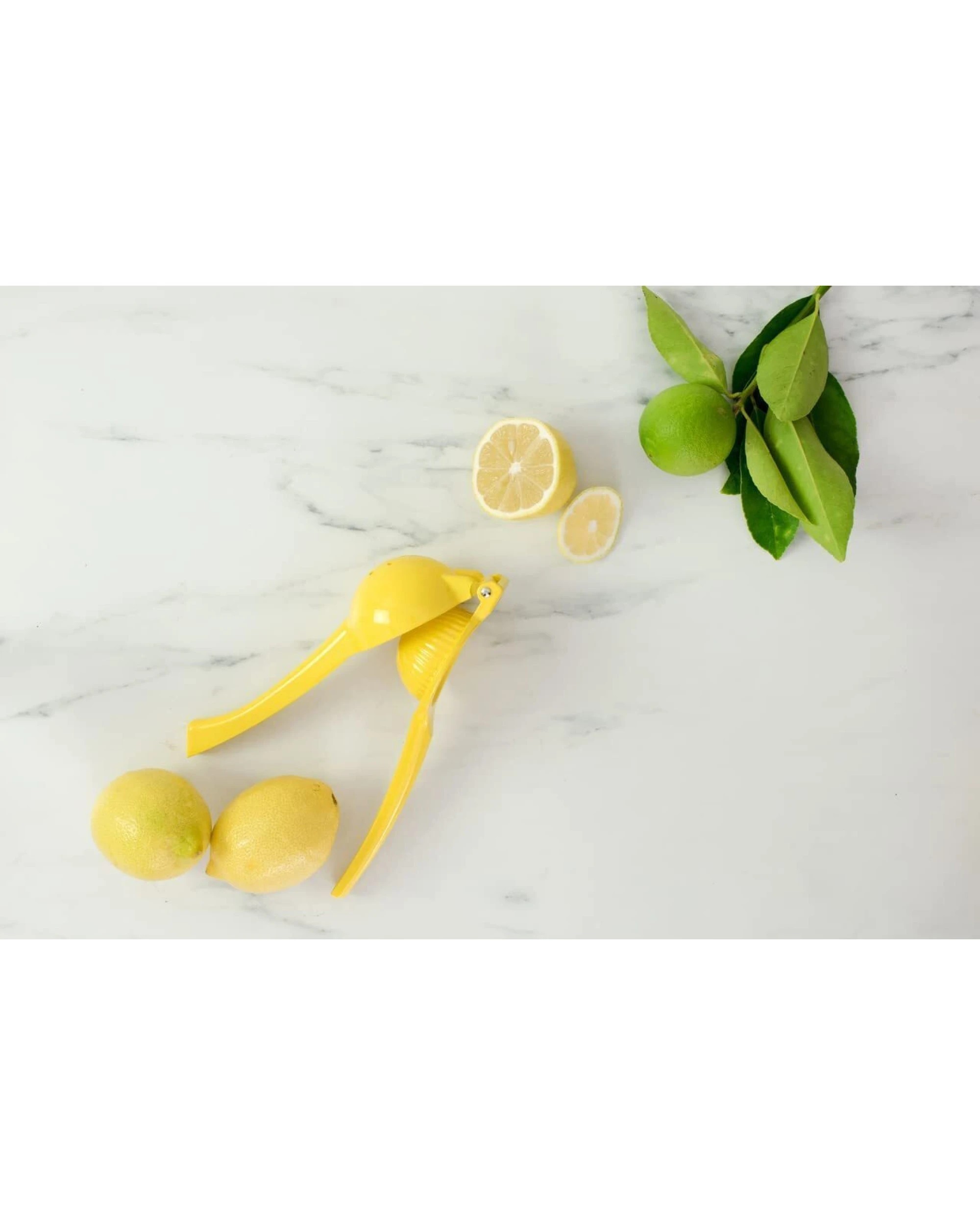 4 Avanti Lemon Squeezer Metal Presser Juicer Citrus - Yellow, 4 of 5