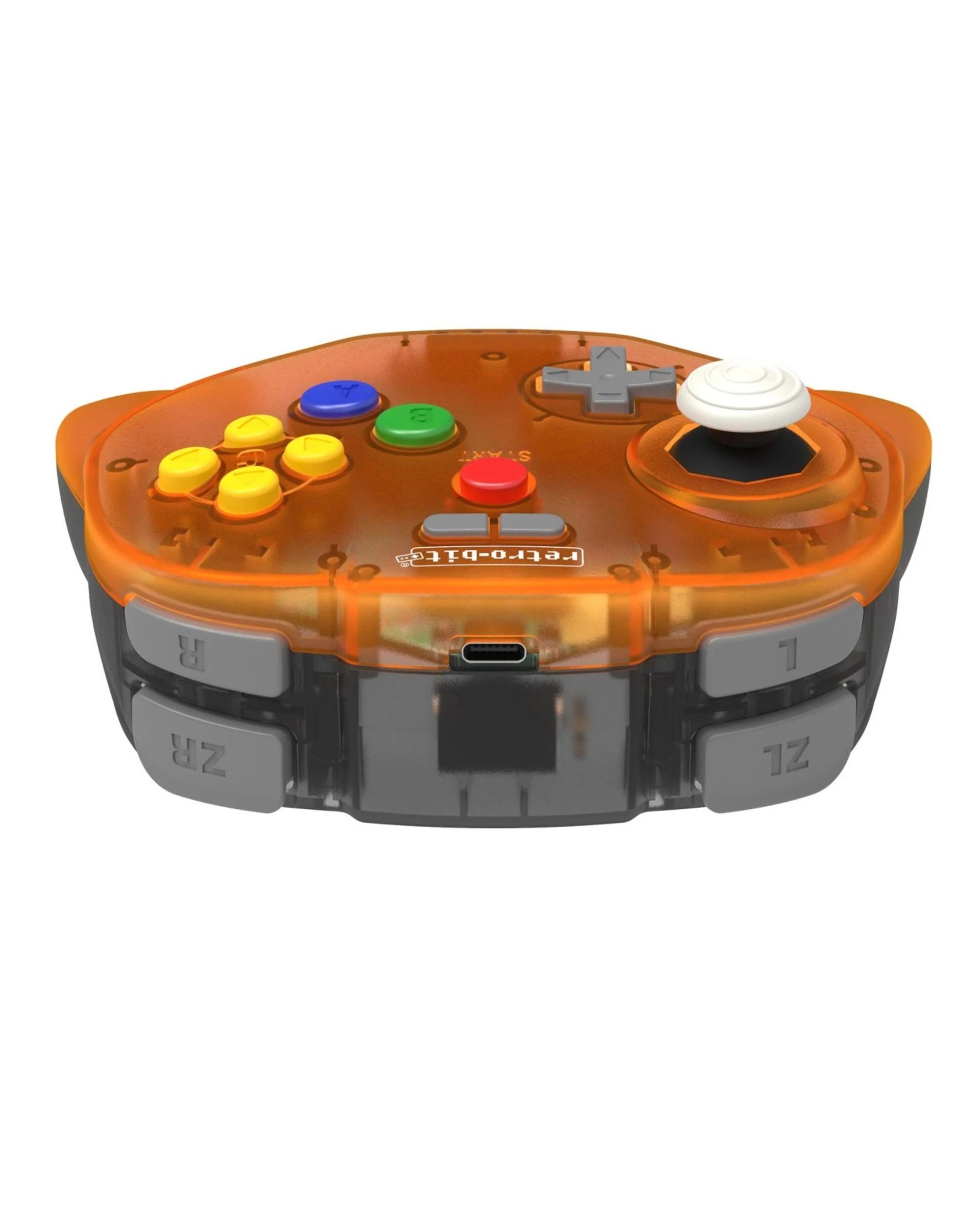 5 Retro-Bit Tribute64 N64 2.4GHz Wireless Controller - Orange Hawk - Orange, 5 of 9