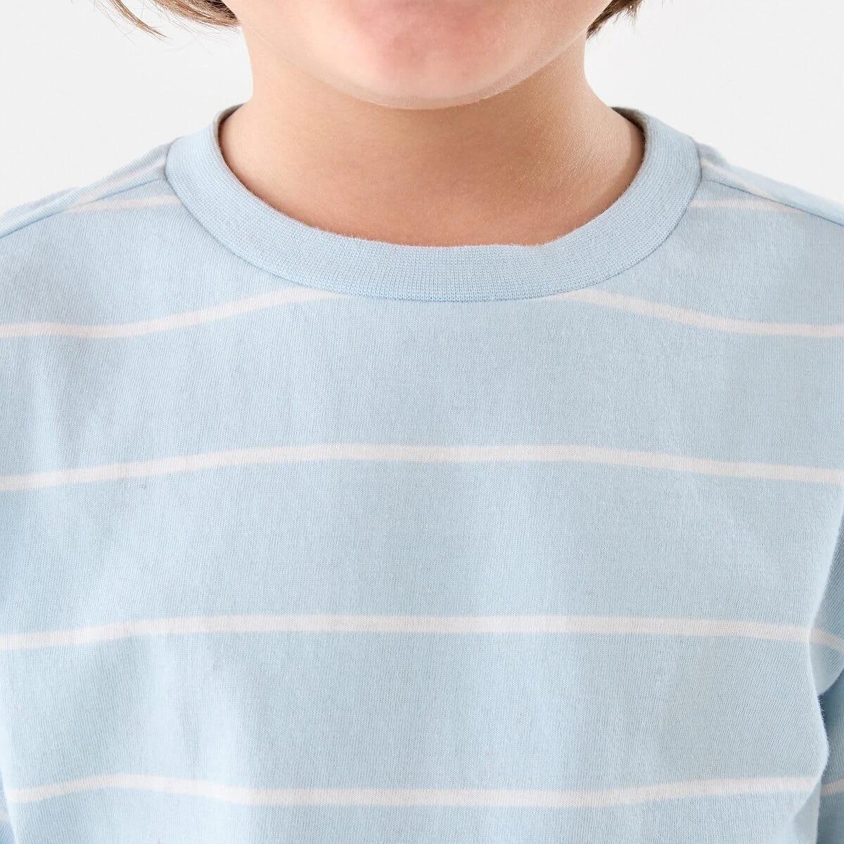 4 Stripe T-shirt THICK AND THIN STRIPE BLUE, 4 of 6