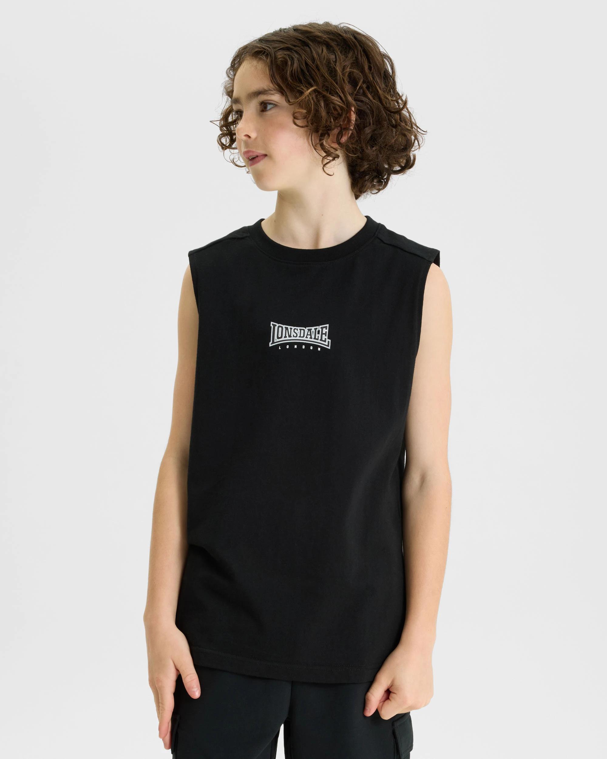 Lonsdale London Sleeveless Muscle Tank Top - Kmart