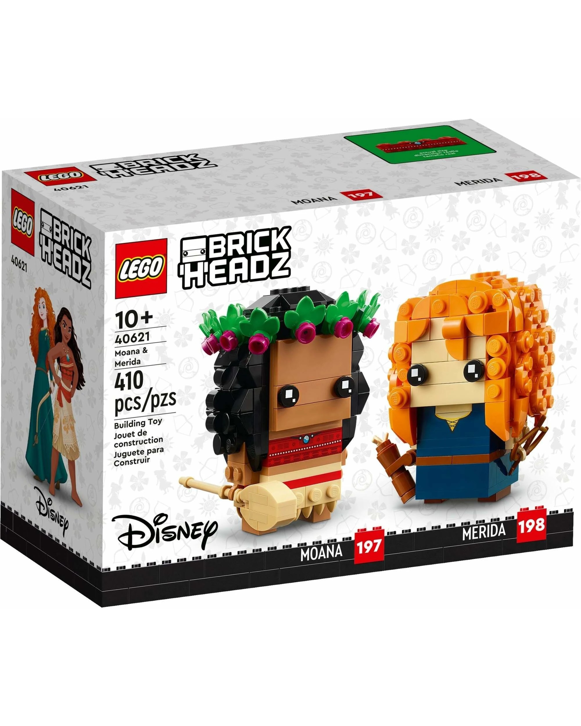 1 LEGO Brickheadz Series 40621 Moana & Merida Disney, 1 of 5
