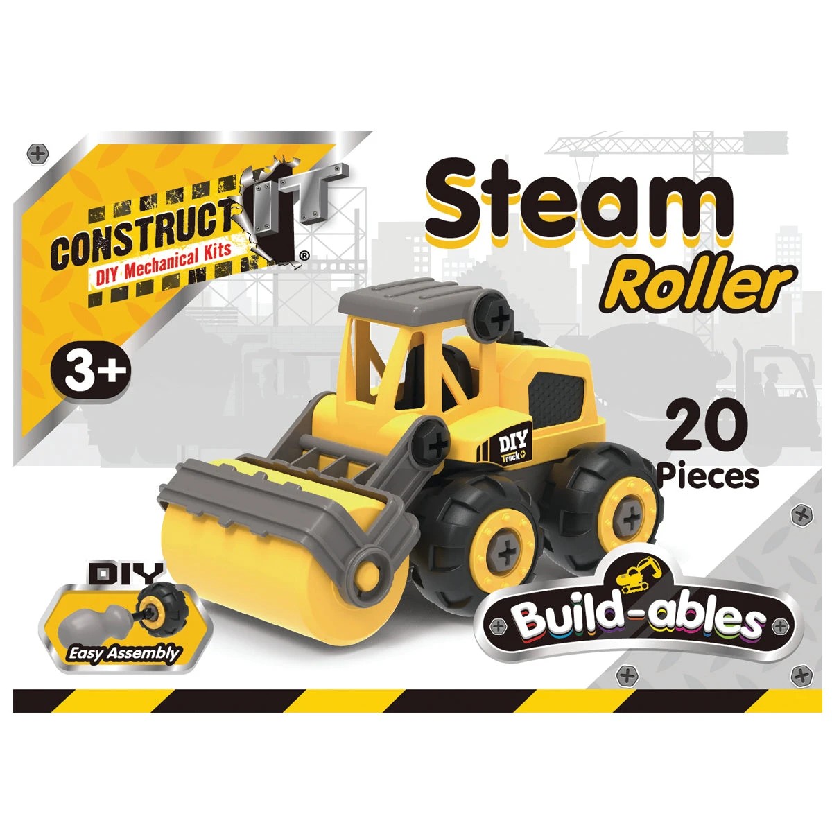 4 Construct-It Build-ables - Steam Roller, 4 of 6