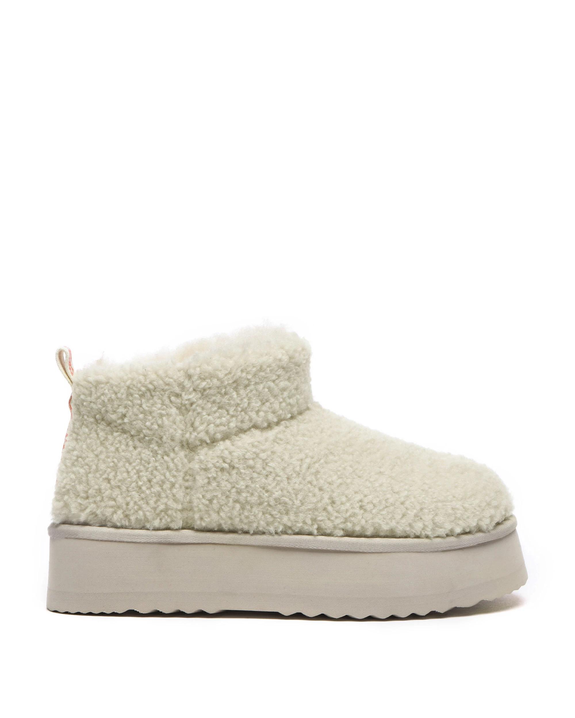 1 Everau Womens Ultra Platform Teddycozy SAND, 1 of 5