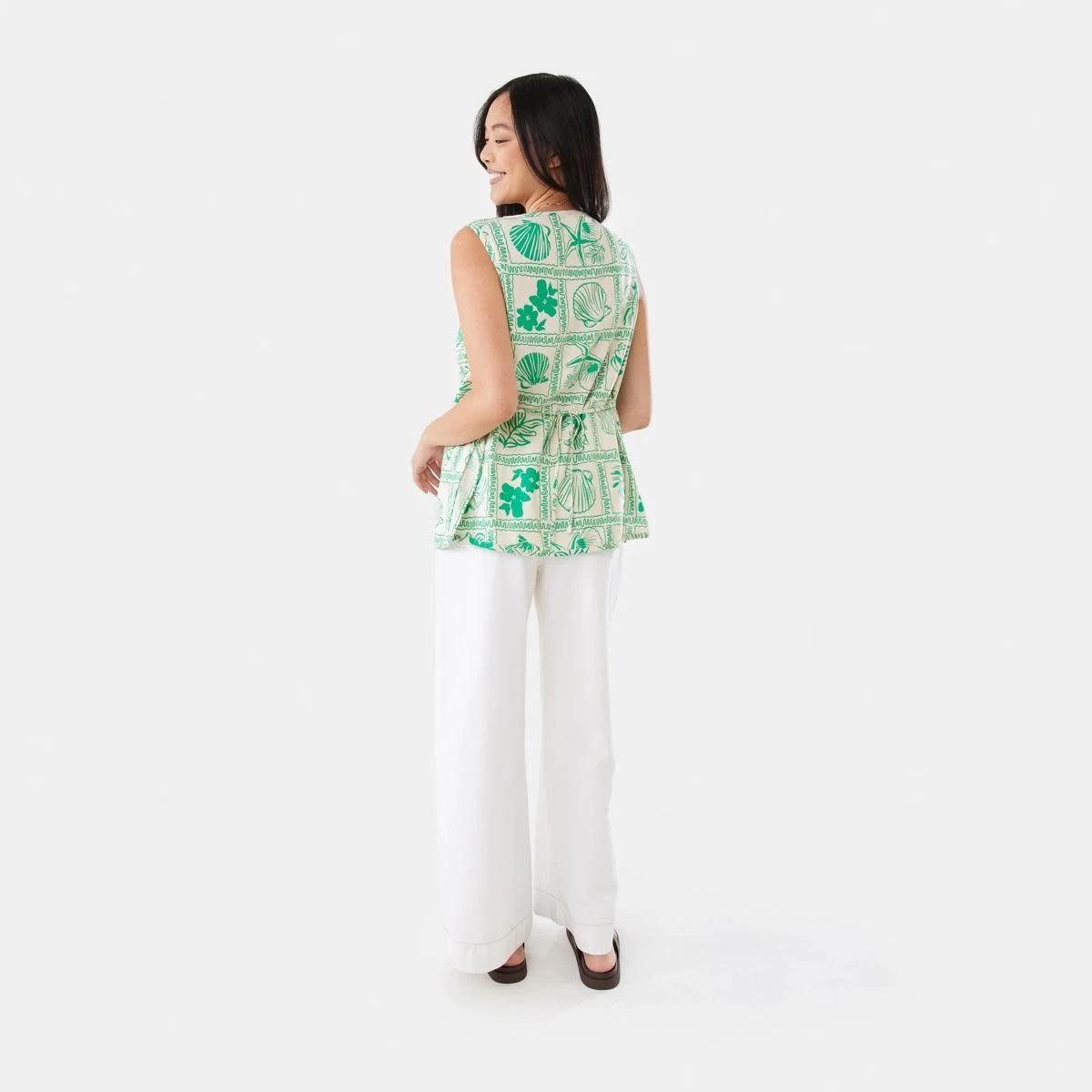 5 Wide Leg Pocket Jeans ECRU DENIM, 5 of 9