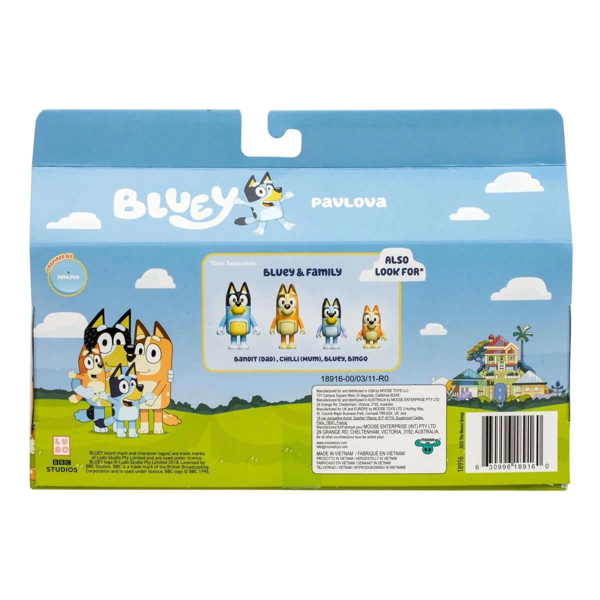 8 4 Pack Bluey S11 Figures - Assorted, 8 of 8