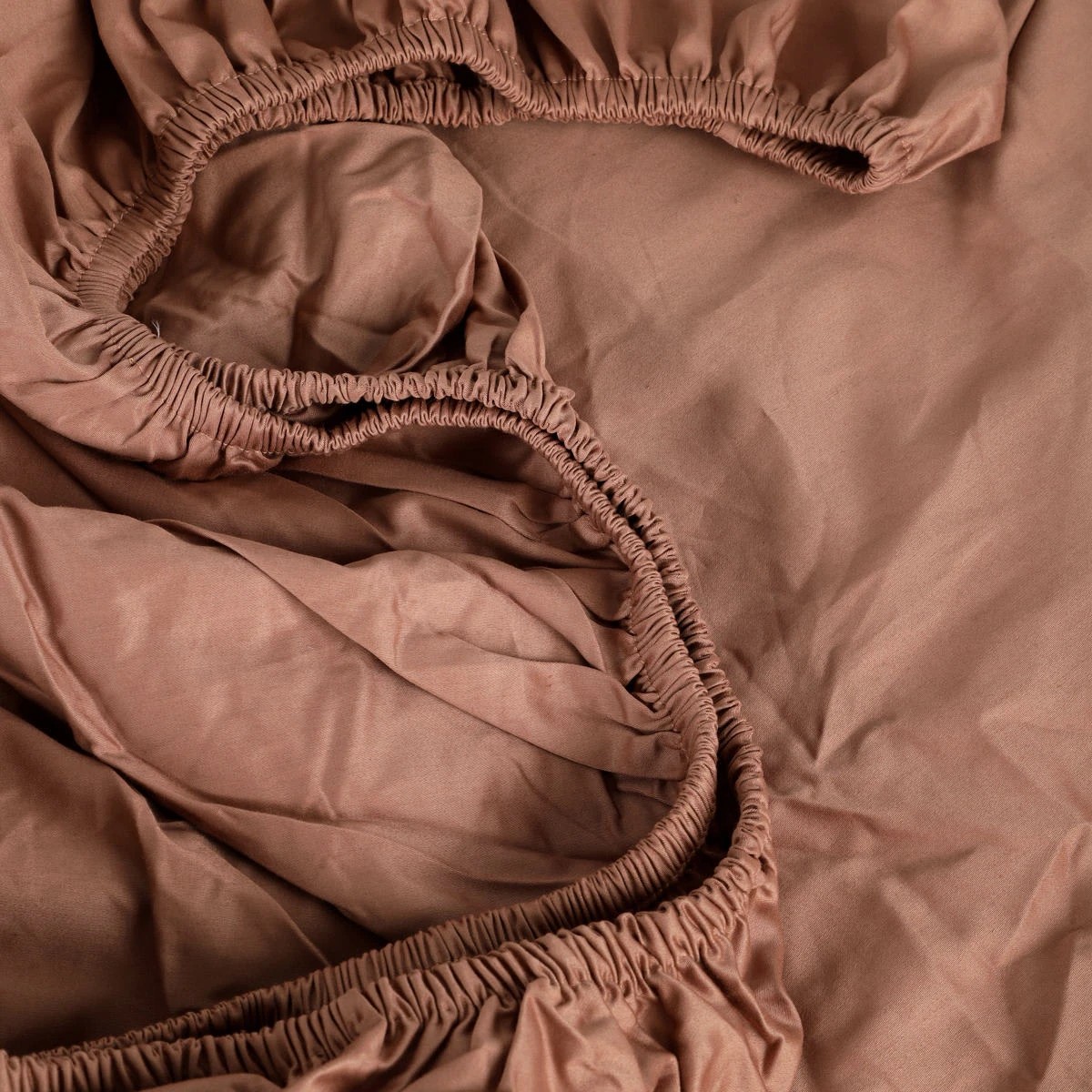 3 500 Thread Count Cotton Sheet Set - King Bed, Tan, 3 of 6