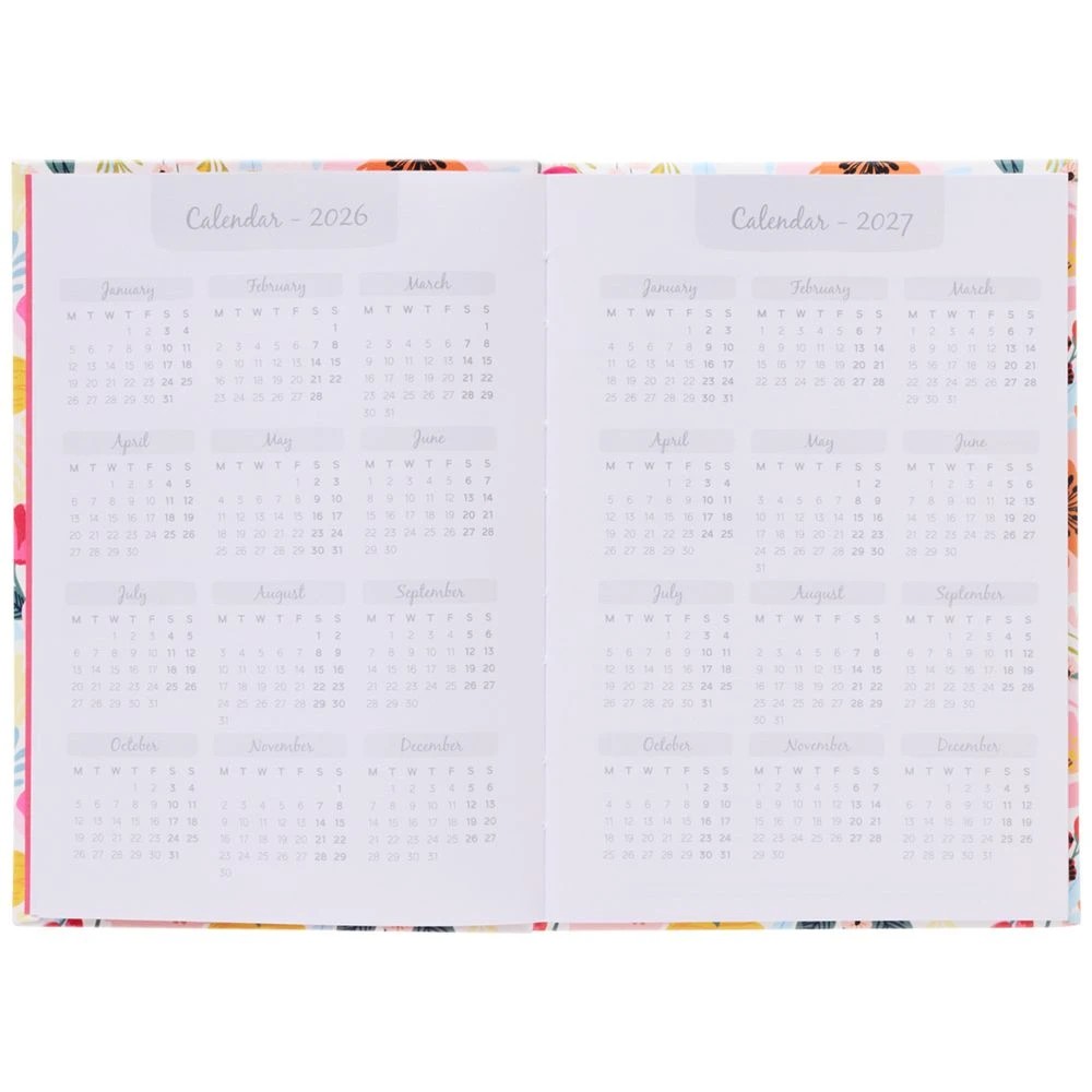 4 Otto A5 Week to View FY26/27 Diary Fun Floral, 4 of 7