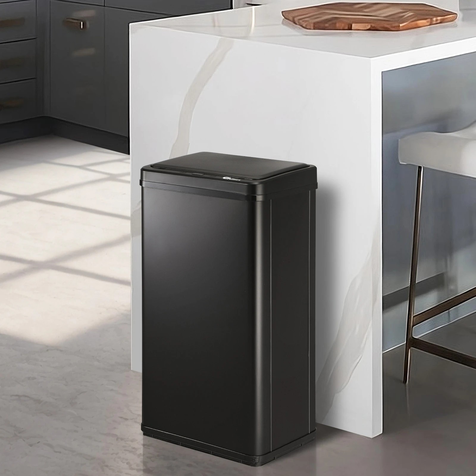 9 Oikiture 40l Motion Sensor Rubbish Bin
 - Black, 9 of 10