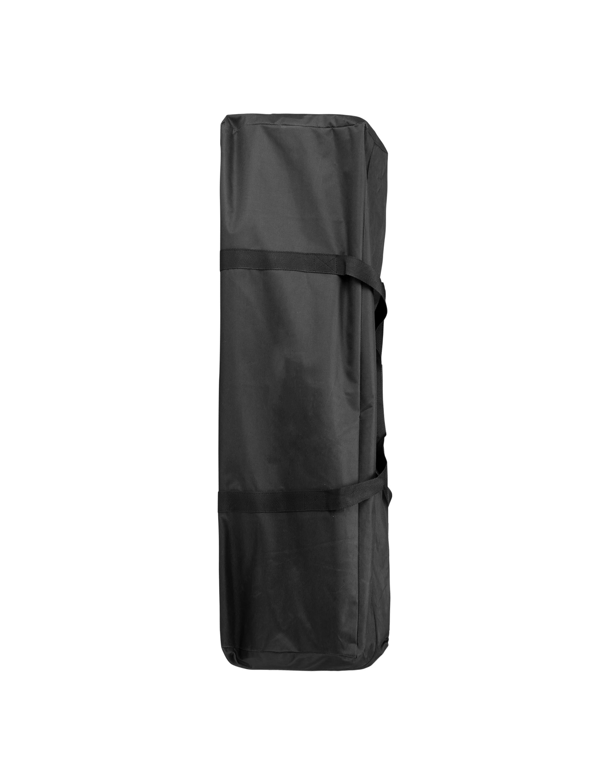 8 San Hima Folding Double Camping Chair 295KG Padded W/ Cup Holders & Pocket Black, 8 of 9