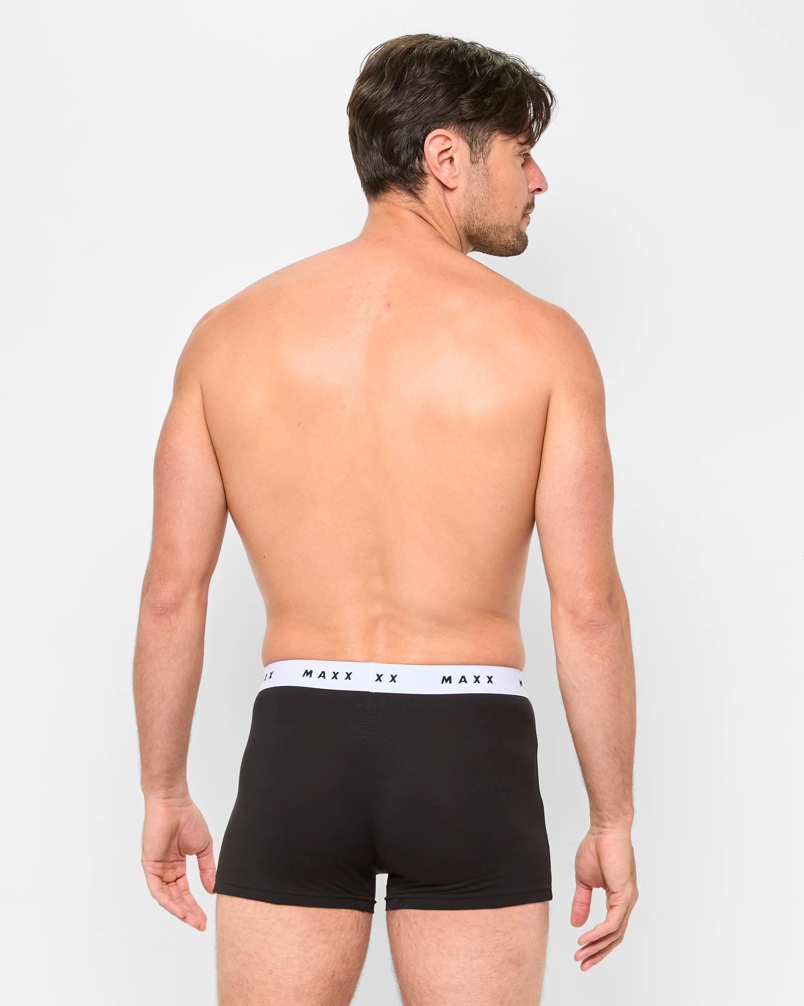 3 7 Pack Hipster Trunks - Maxx GREYS, 3 of 4