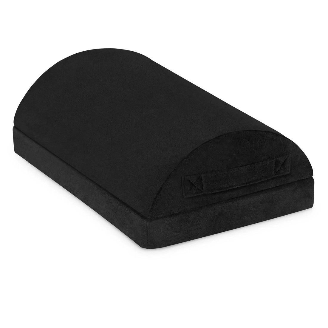 1 Starry Eucalypt Foot Rest Stool Foot Pad Foam Pillow Adjustable Cushion - Black, 1 of 4