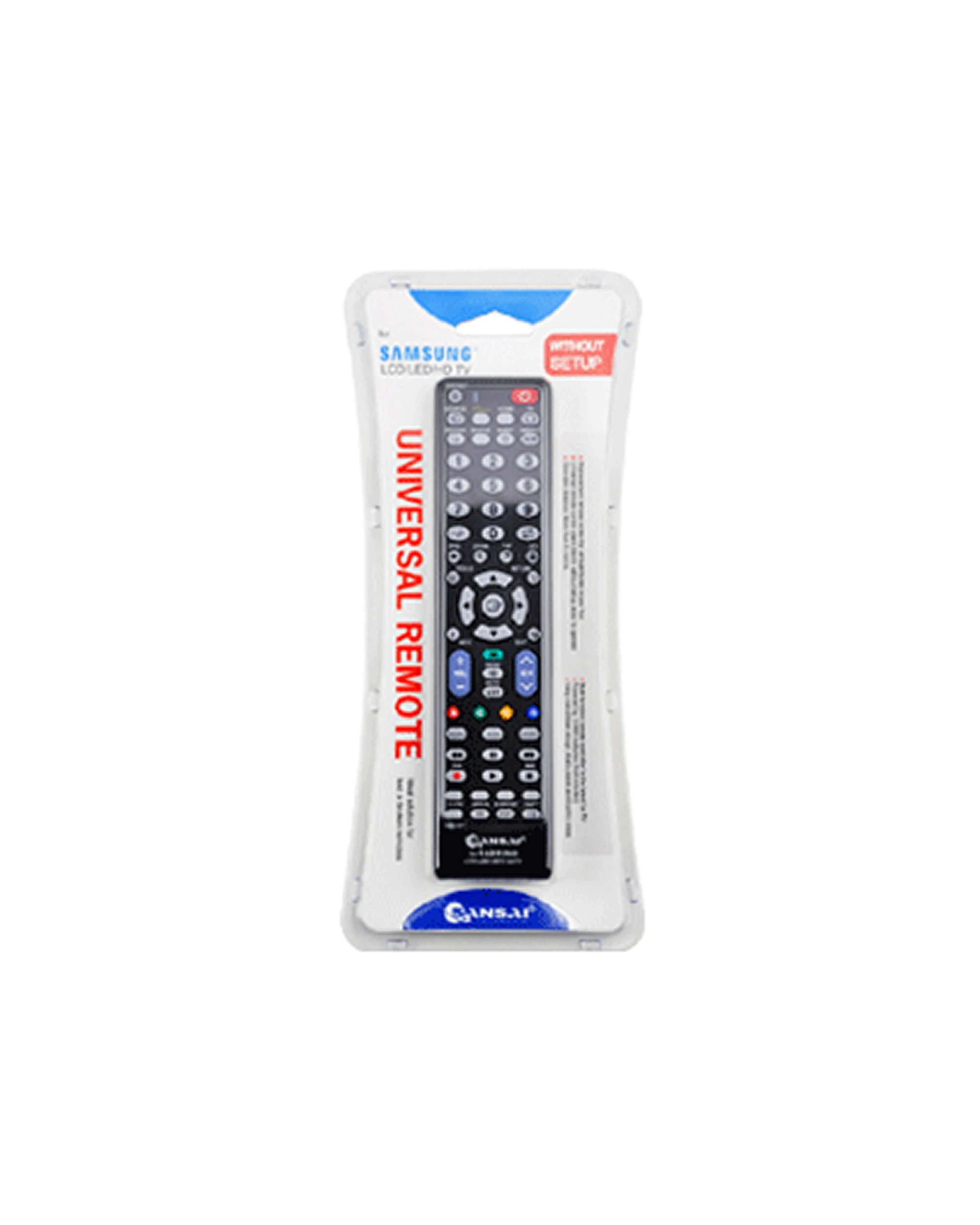 2 Sansai Universal Television Replacement Remote Control For Samsung TV - Black, 2 of 2