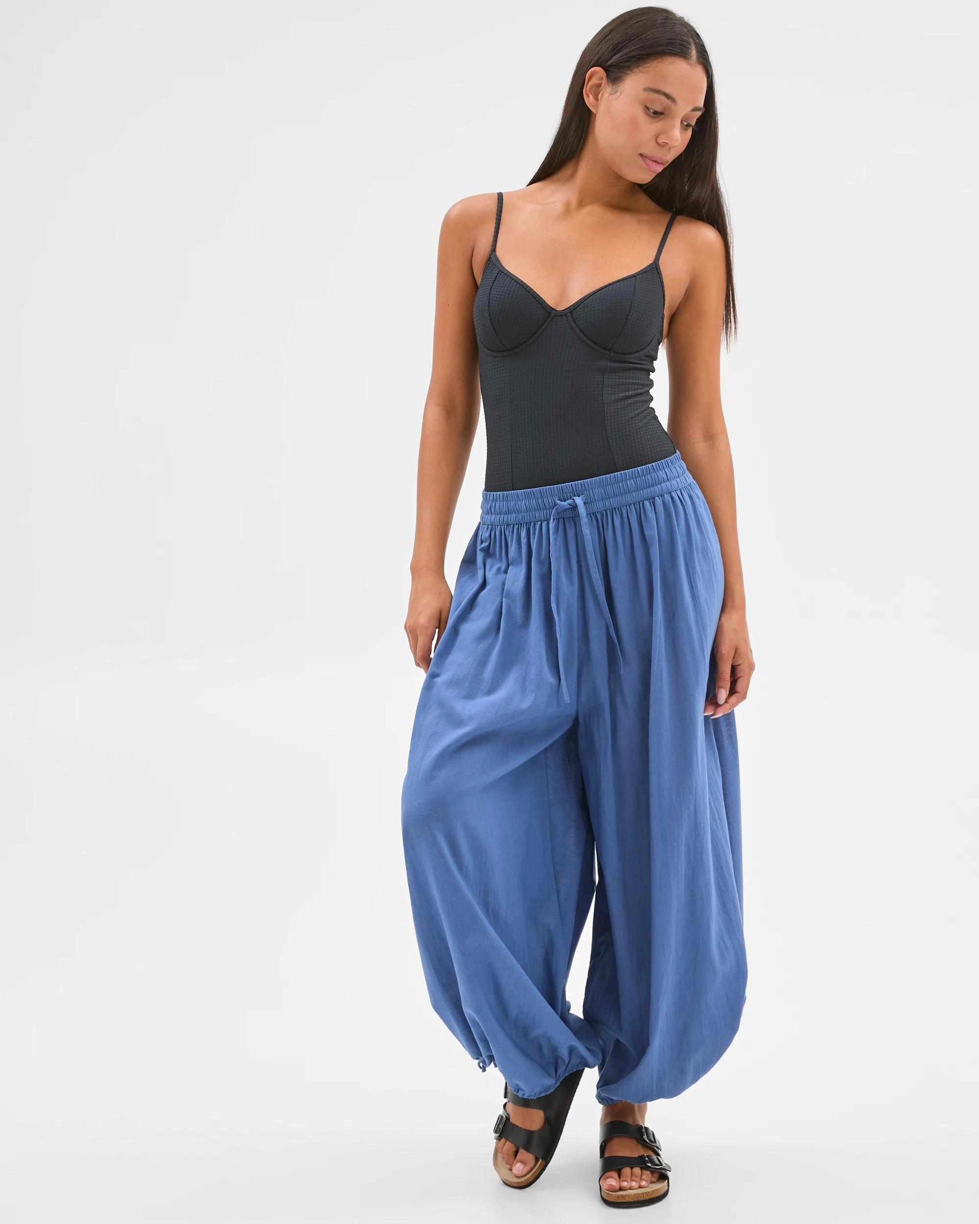 5 Target Resort Harem Pants BLUE, 5 of 7