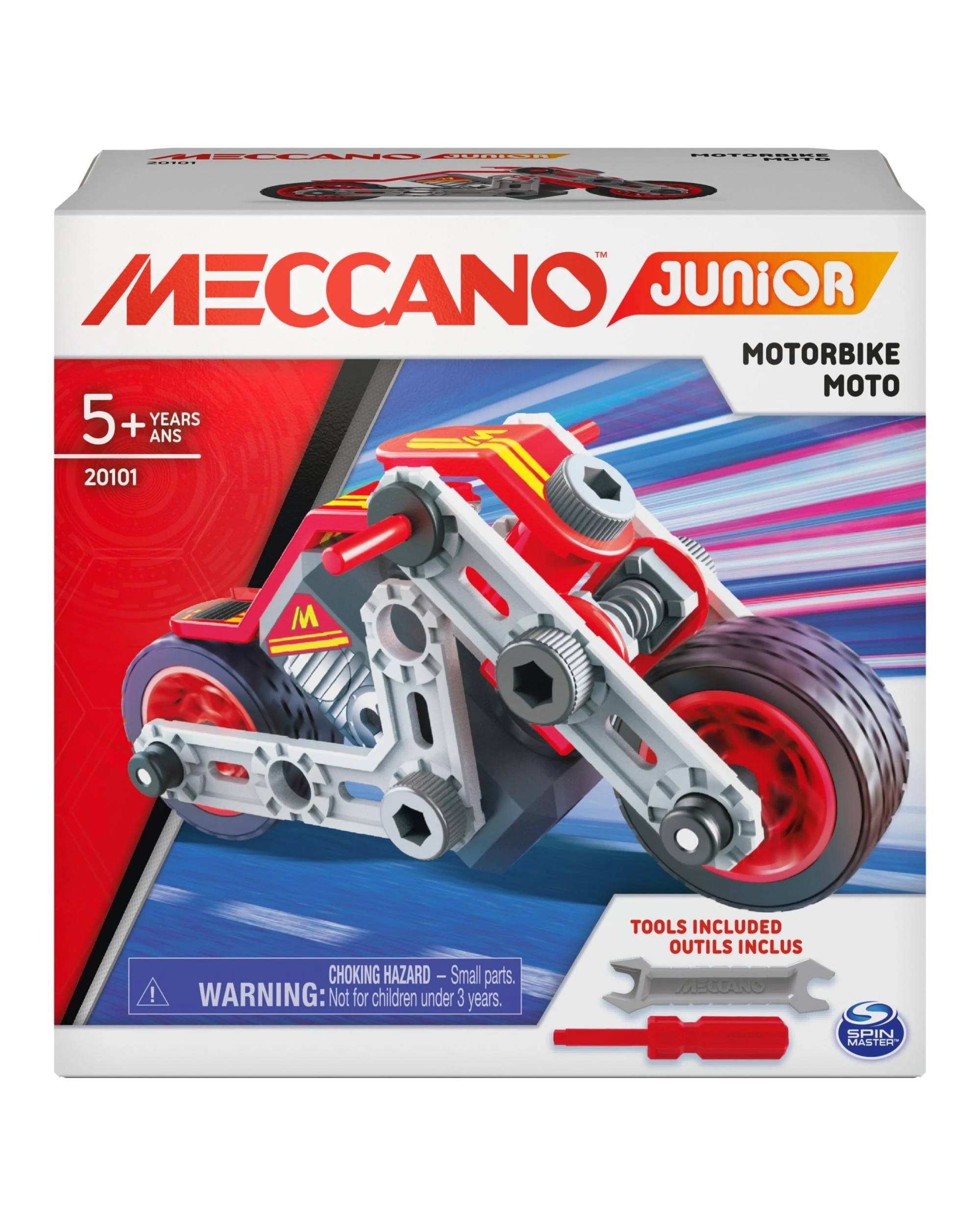 1 Meccano Junior Motorbike Building Kit, 1 of 6