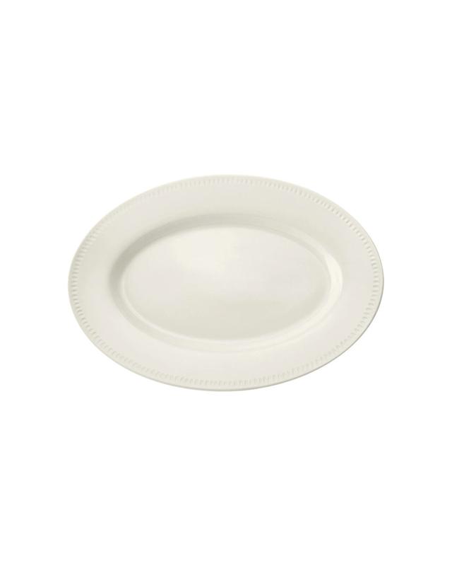 Mikasa Cranborne Stoneware Oval Serving Platter 39cm Durable - W