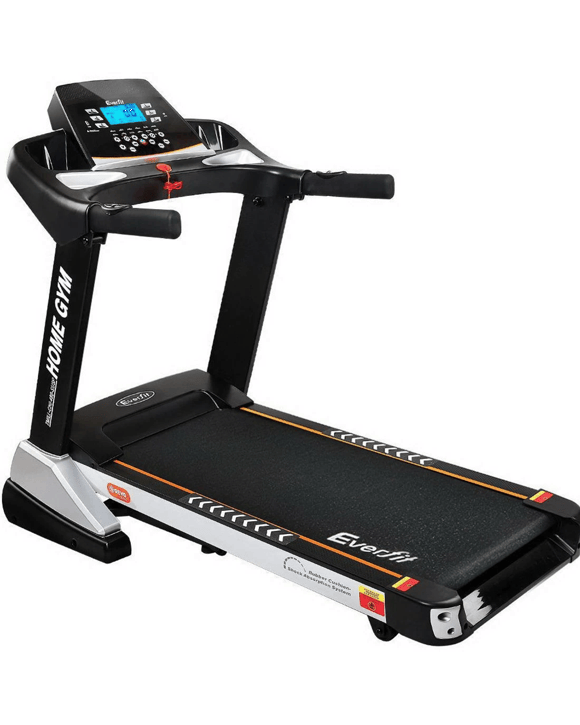 Everfit Treadmill Electric Auto Incline Spring Home Gym Fitness Exercise - Black