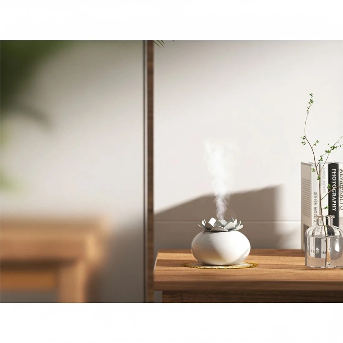 5 Devanti Aroma Diffuser Aromatherapy Lotus 200ml - Multi, 5 of 6